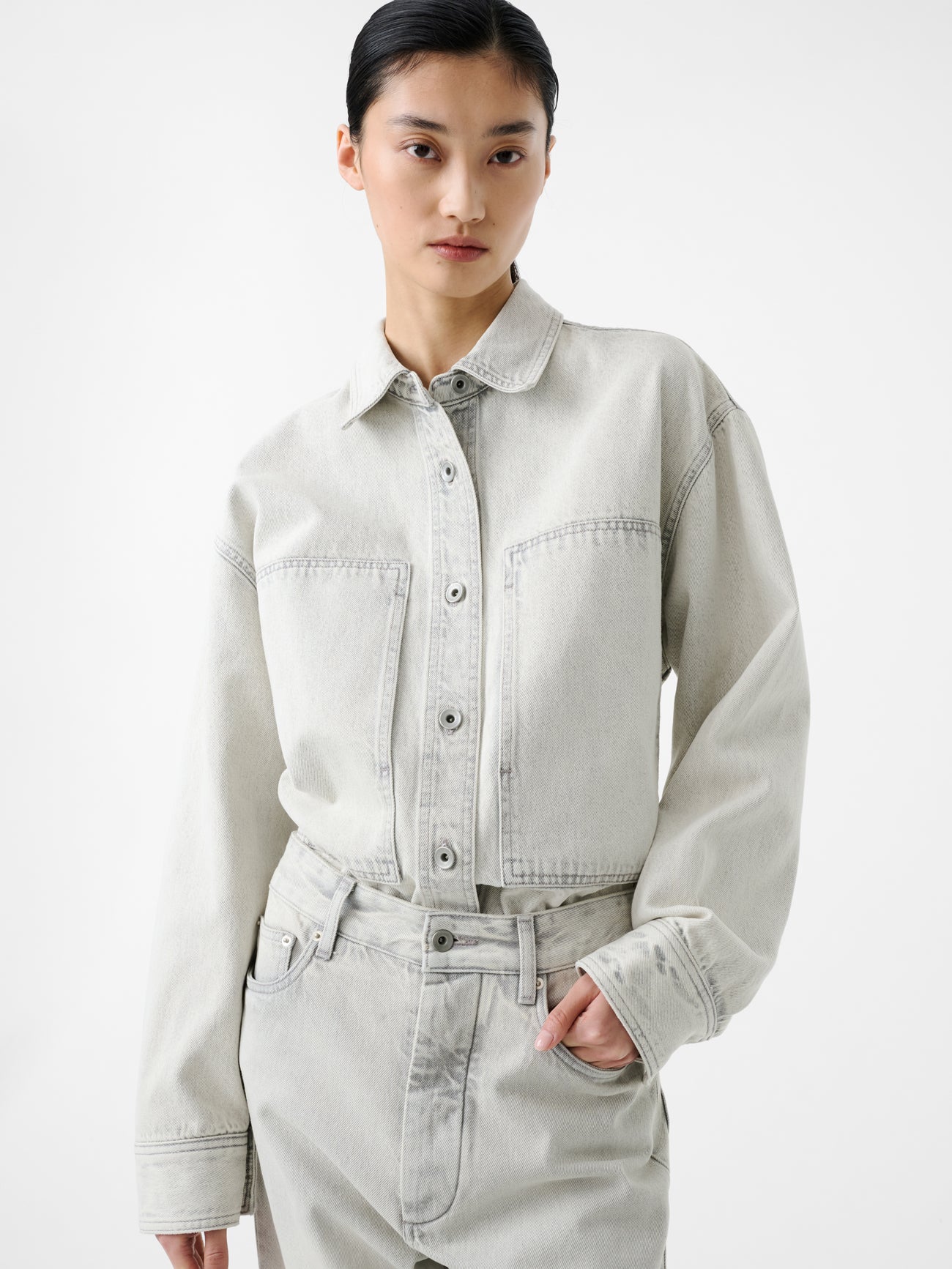 Paso Denim Shirt in Pumice – Studio Nicholson