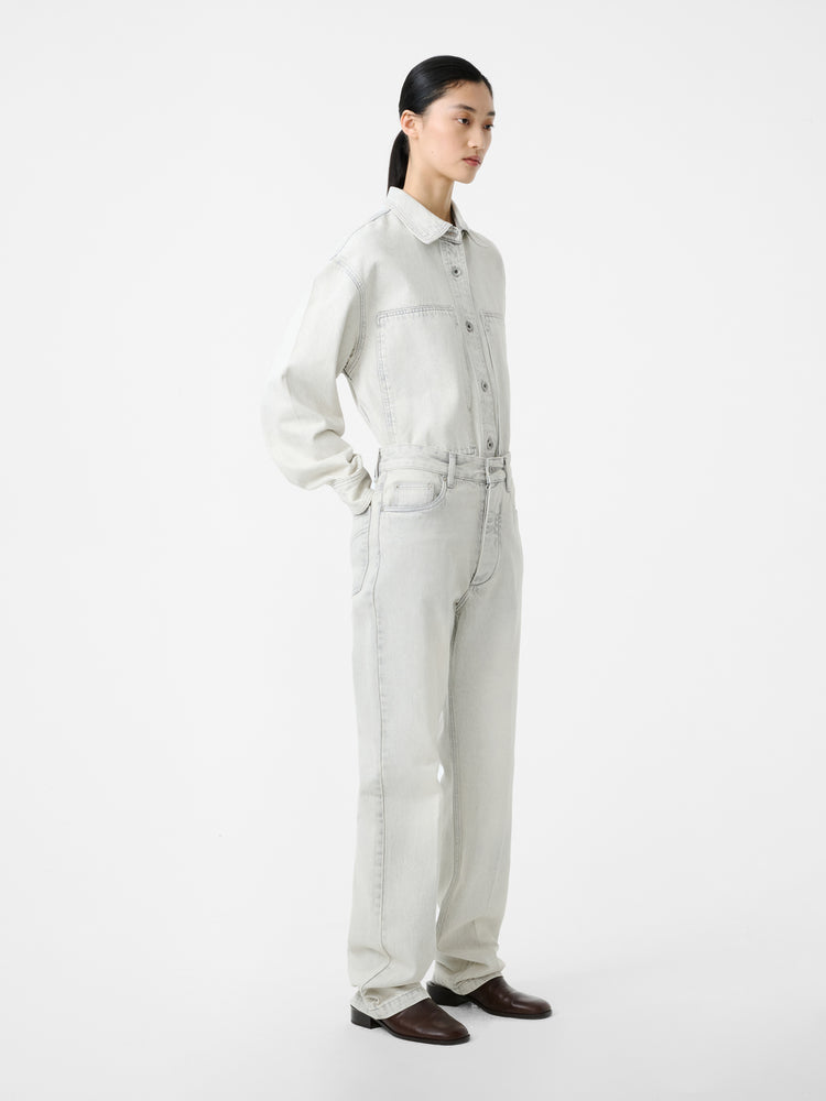 Paso Denim Shirt in Pumice - Studio Nicholson