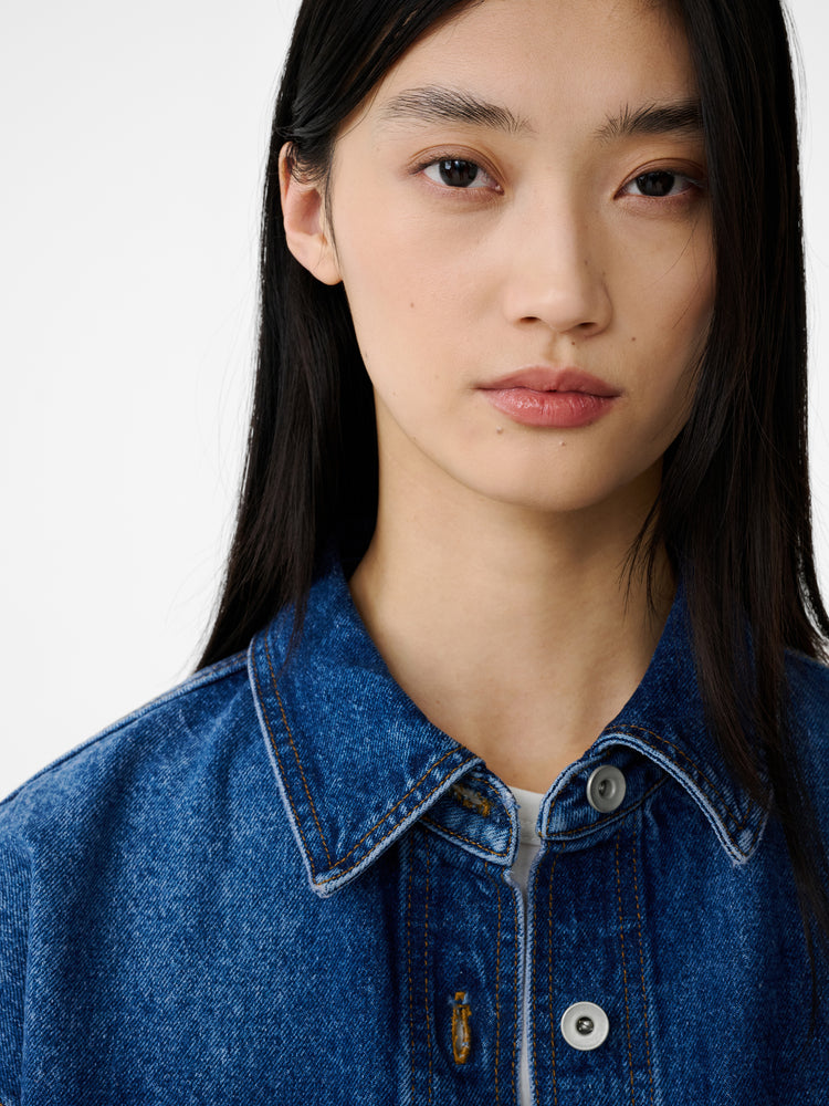 Paso Denim Shirt in Worn Wash Indigo