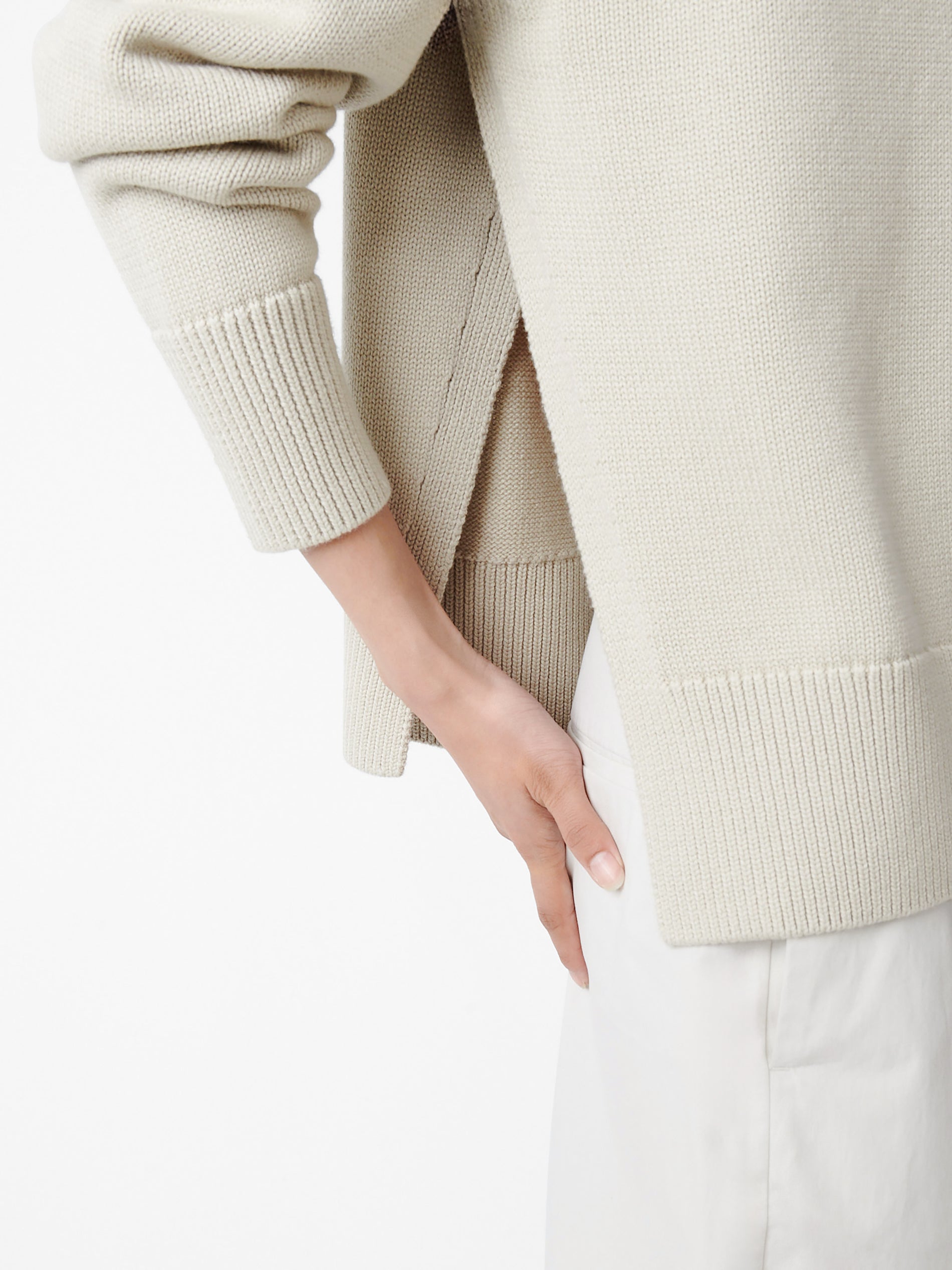 Patria Knit in Dove - Studio Nicholson