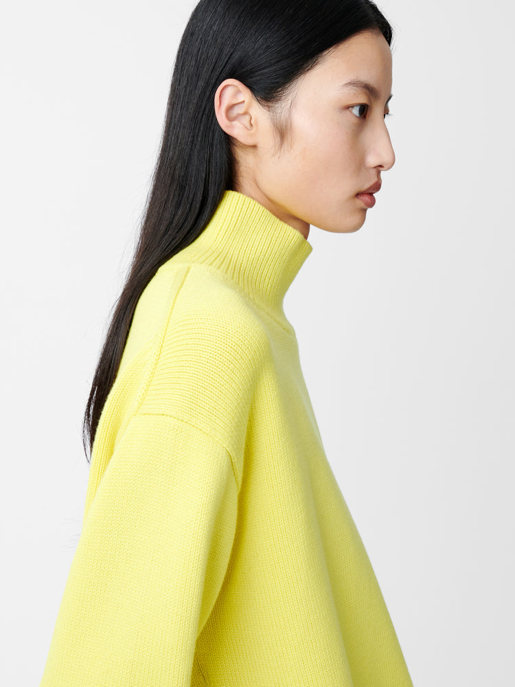 Patria Knit in Acid Yellow