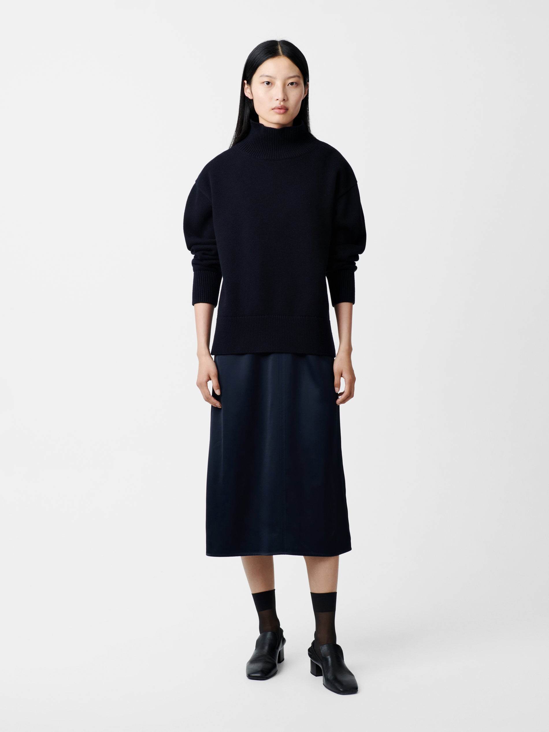 Patria Knit in Dark Navy - Studio Nicholson