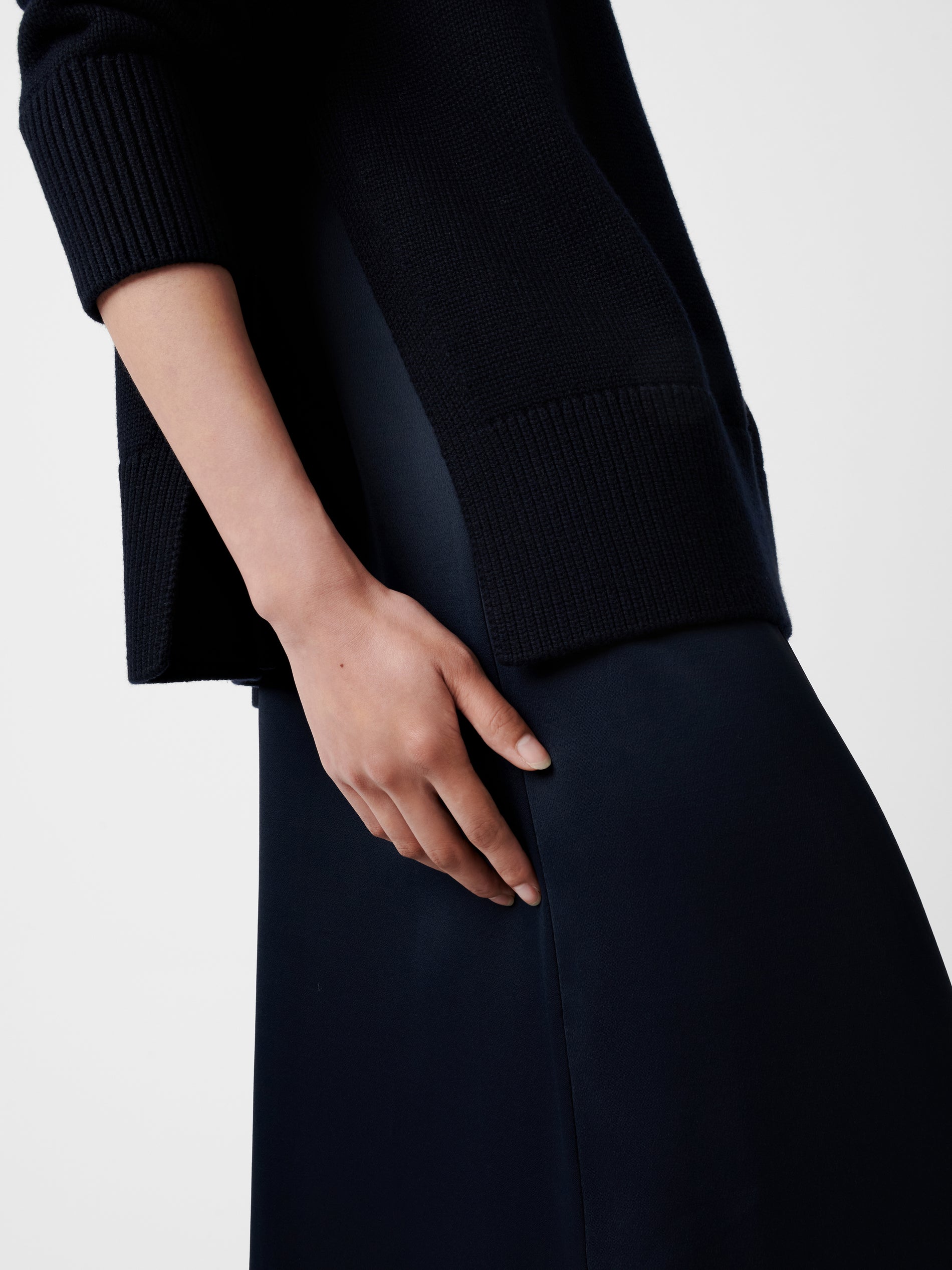 Patria Knit in Dark Navy - Studio Nicholson