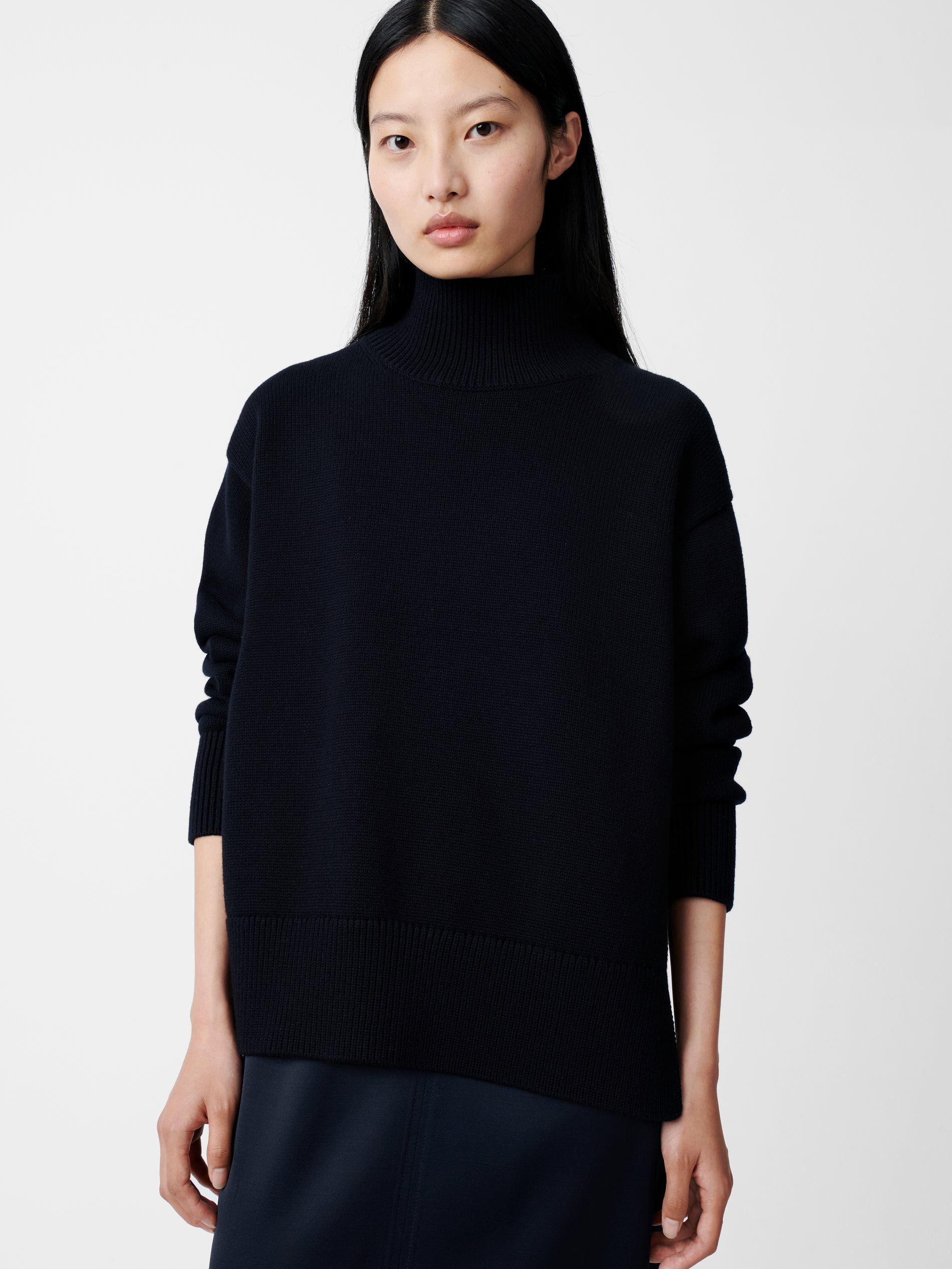 Patria Knit in Dark Navy - Studio Nicholson