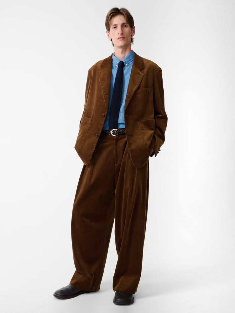 SN X BEAMS Plus Paul Corduroy Jacket in Toffee