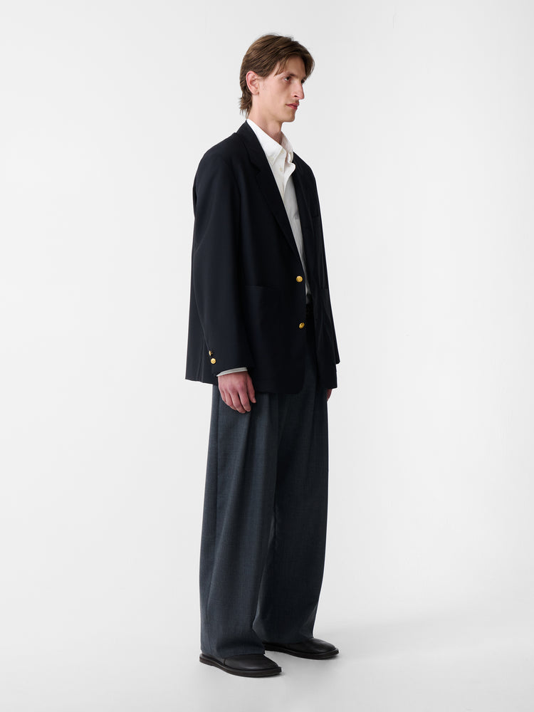 SN X BEAMS PLUS Paul Tropical Wool Jacket in Darkest Navy