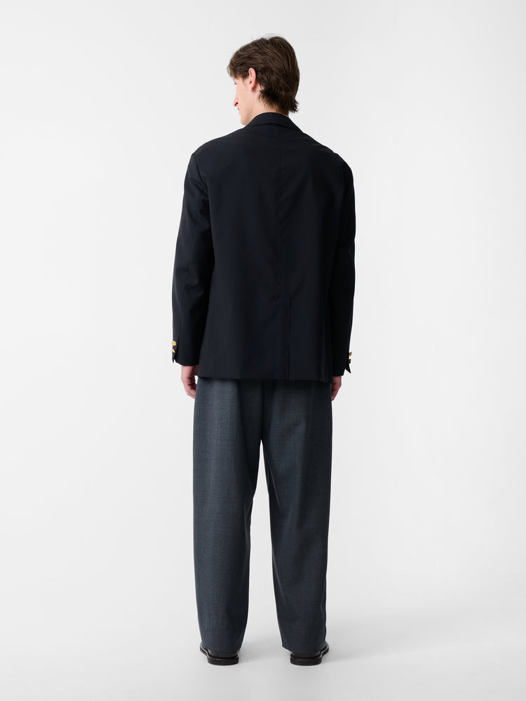 SN X BEAMS PLUS Paul Tropical Wool Jacket in Darkest Navy
