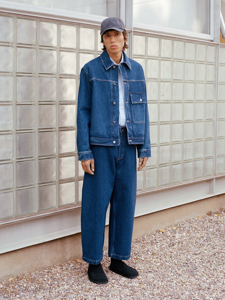 Petar Denim Jacket in Indigo Wash
