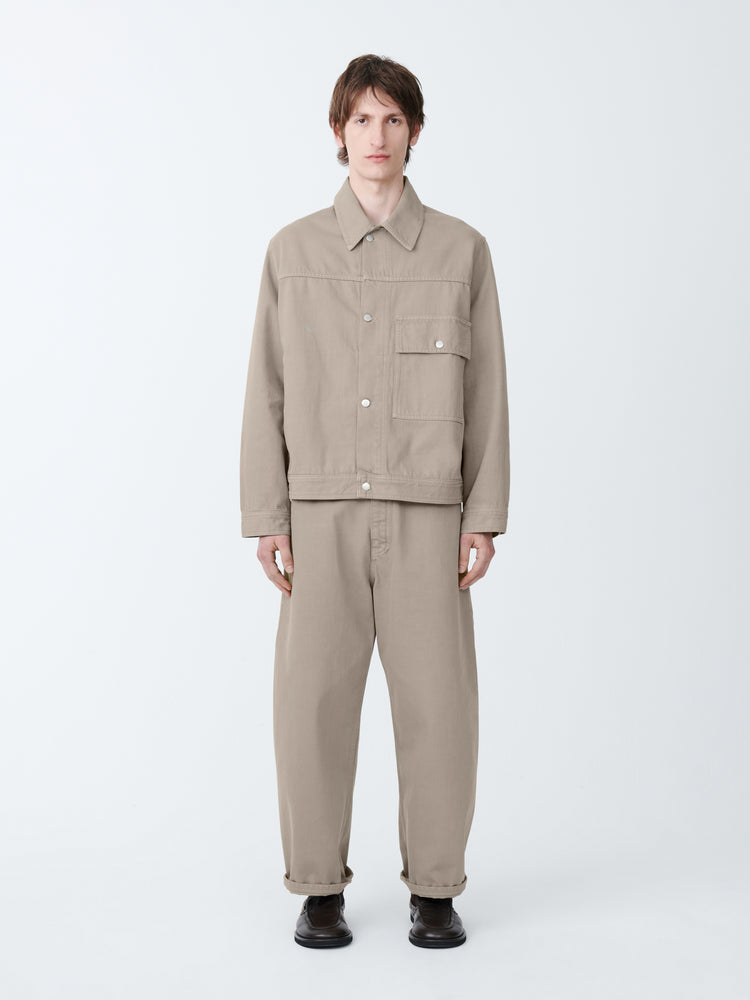 Petar Denim Jacket in Fawn