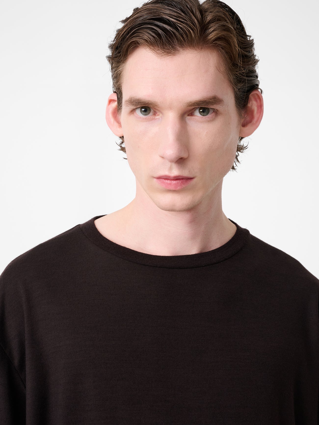 Pinhas Long Sleeve Jersey in Black Grape