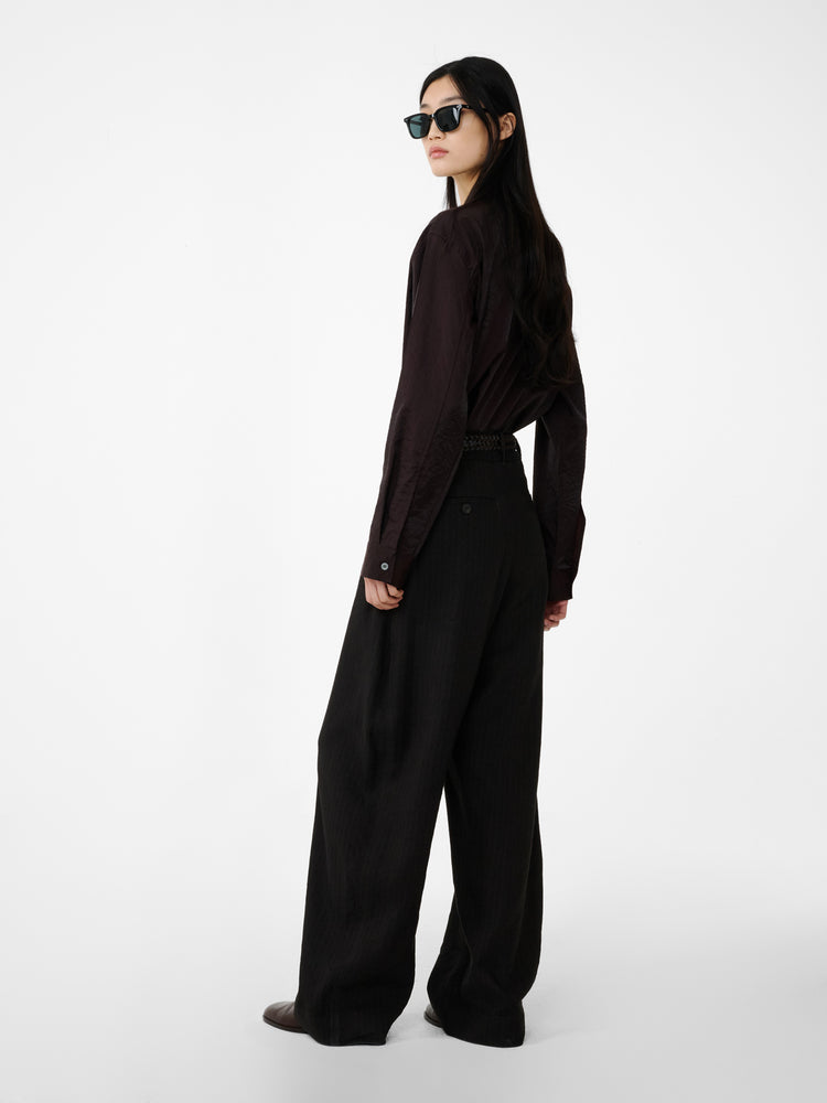 Pinole Shirt in Cocoa - Studio Nicholson