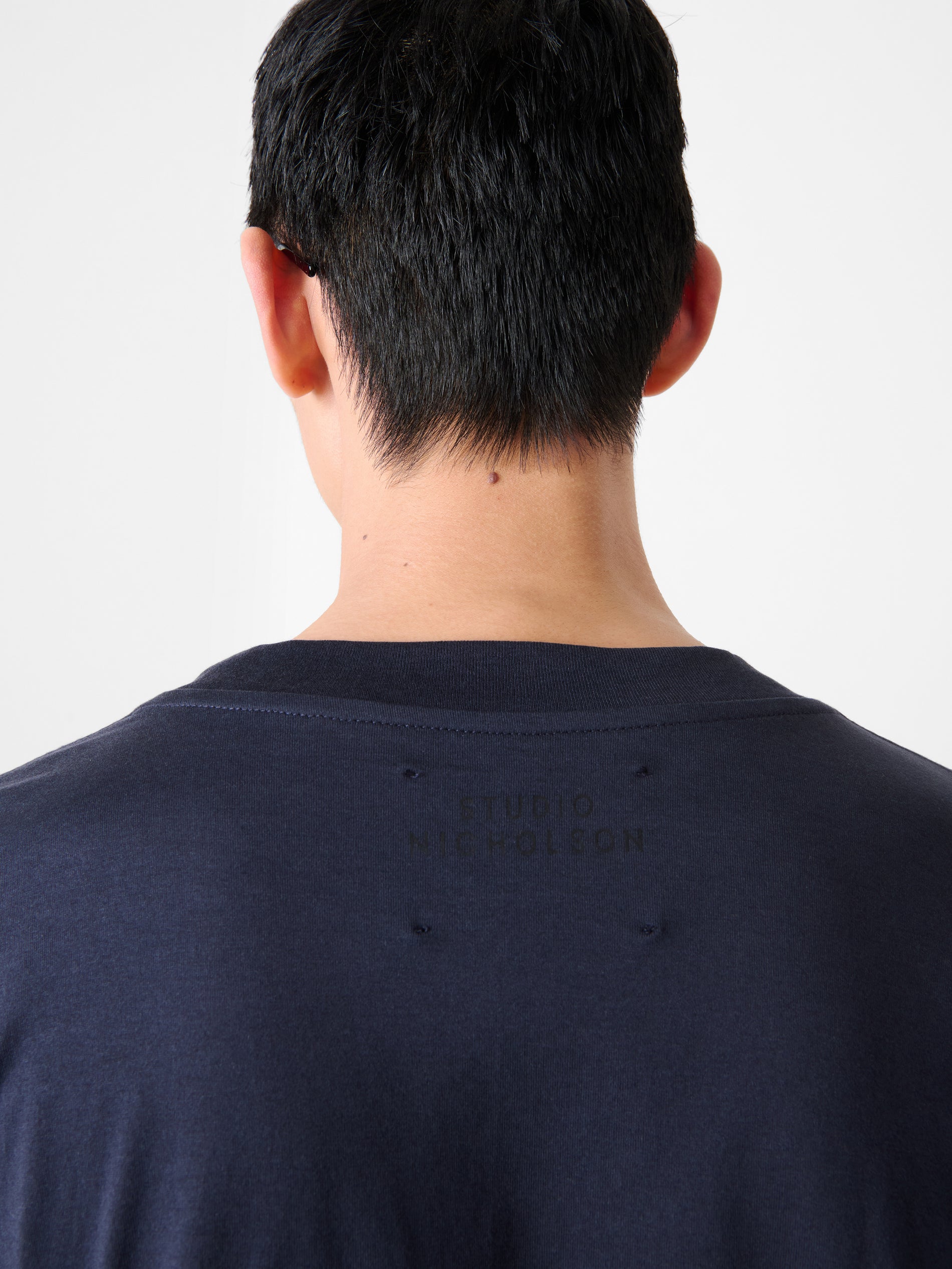 Piu T-Shirt in Darkest Navy - Studio Nicholson