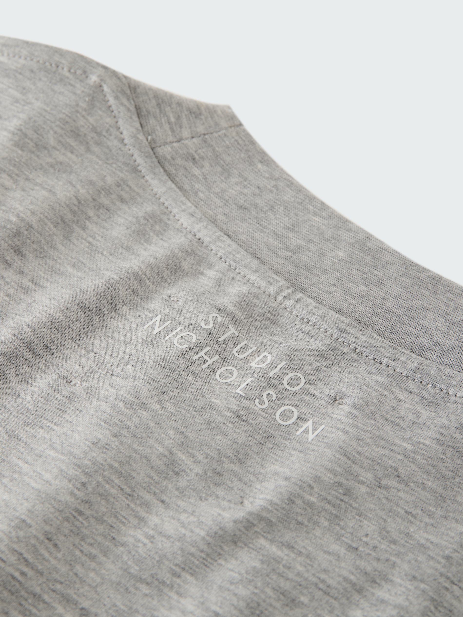 Piu T-Shirt in Grey Marl