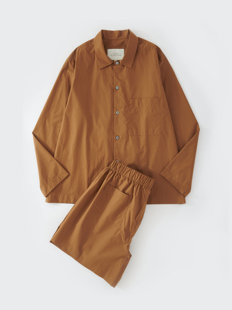 PJ Short Set in Almond