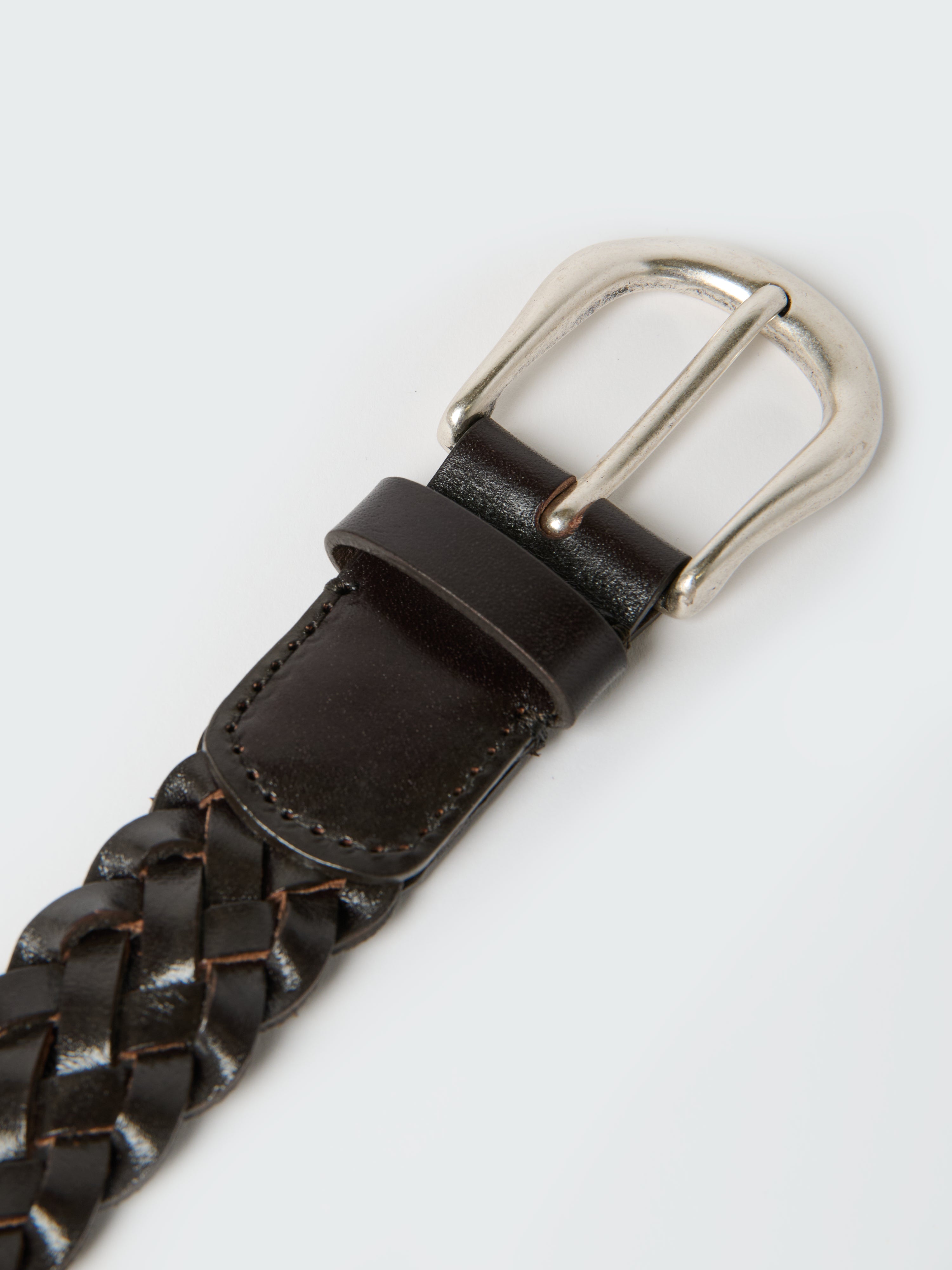 Plaited Belt in Cocoa – Studio Nicholson
