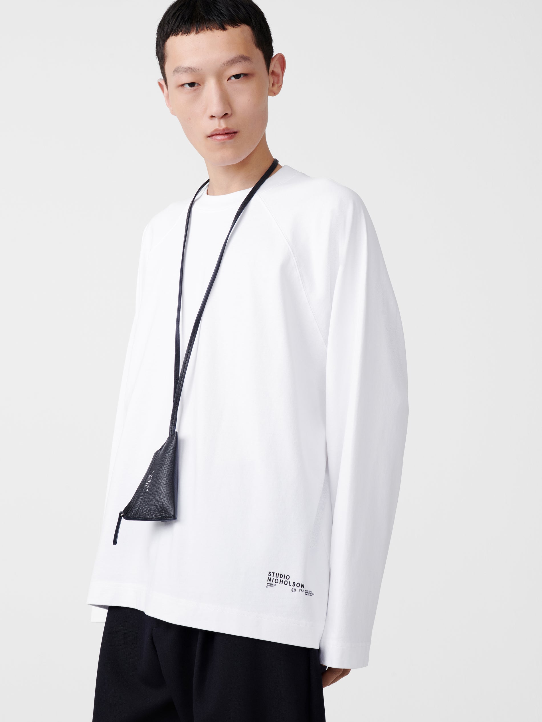 Platt T-Shirt in White - Studio Nicholson