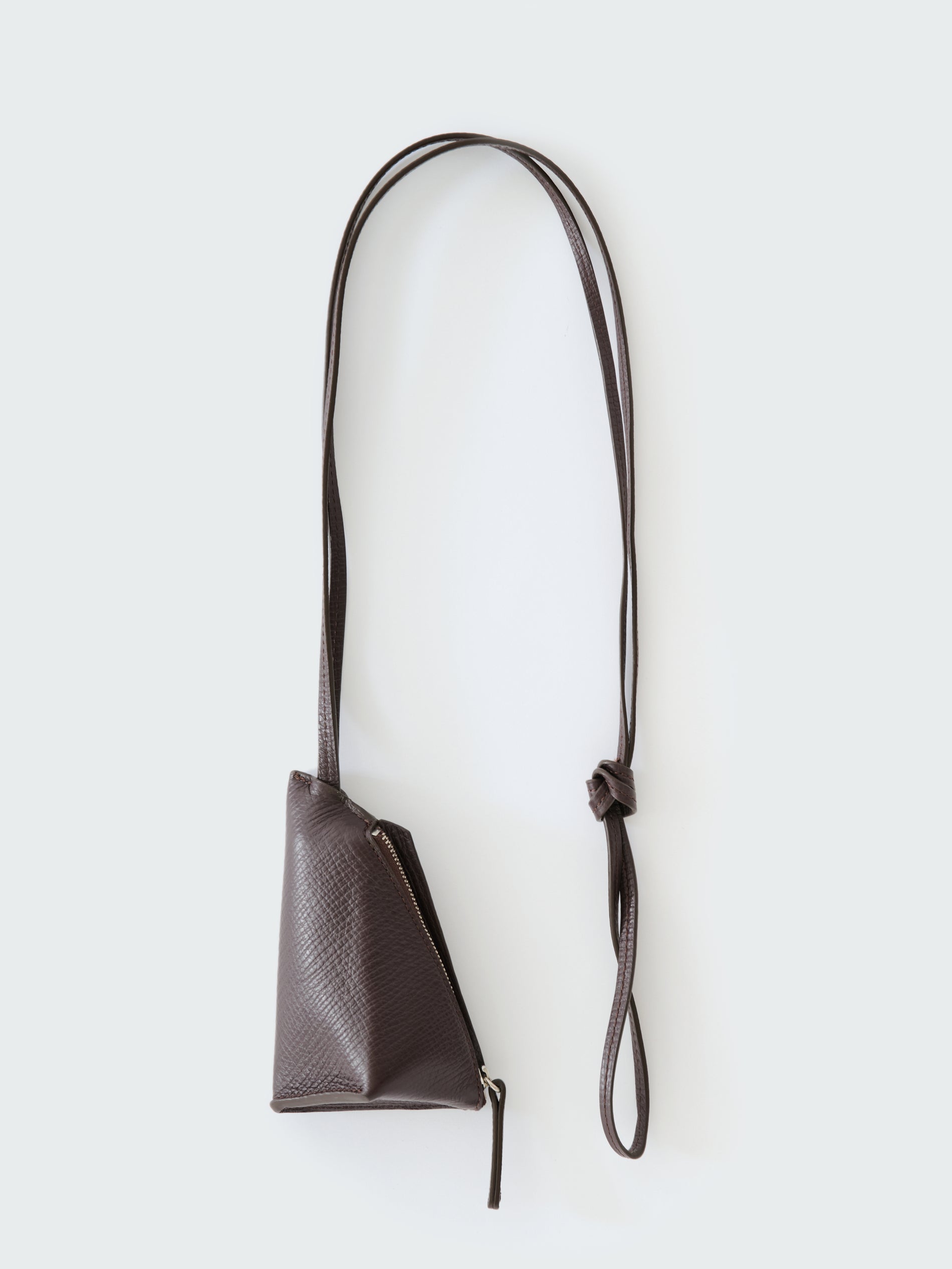 Pochi Leather Pouch in Conker - Studio Nicholson