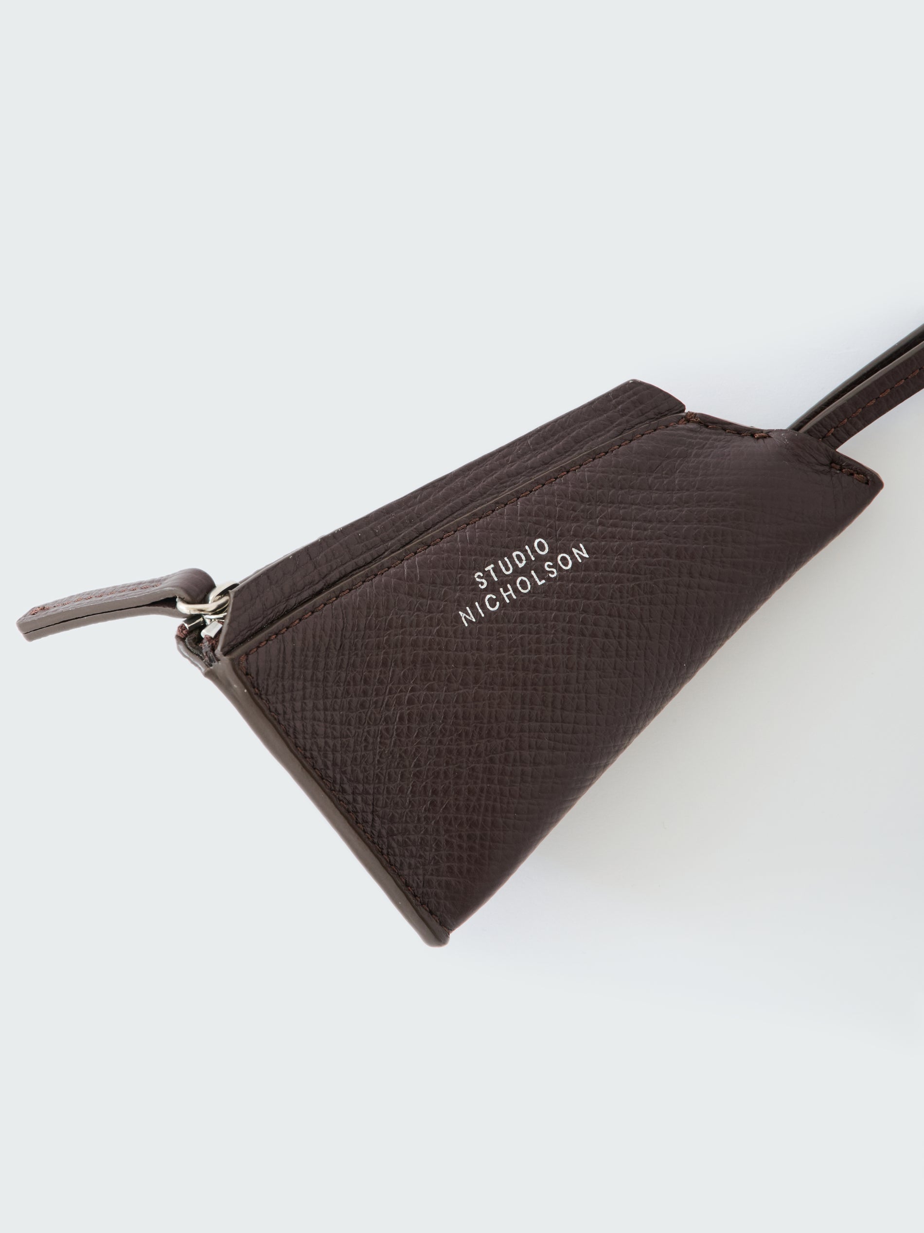 Pochi Leather Pouch in Conker - Studio Nicholson