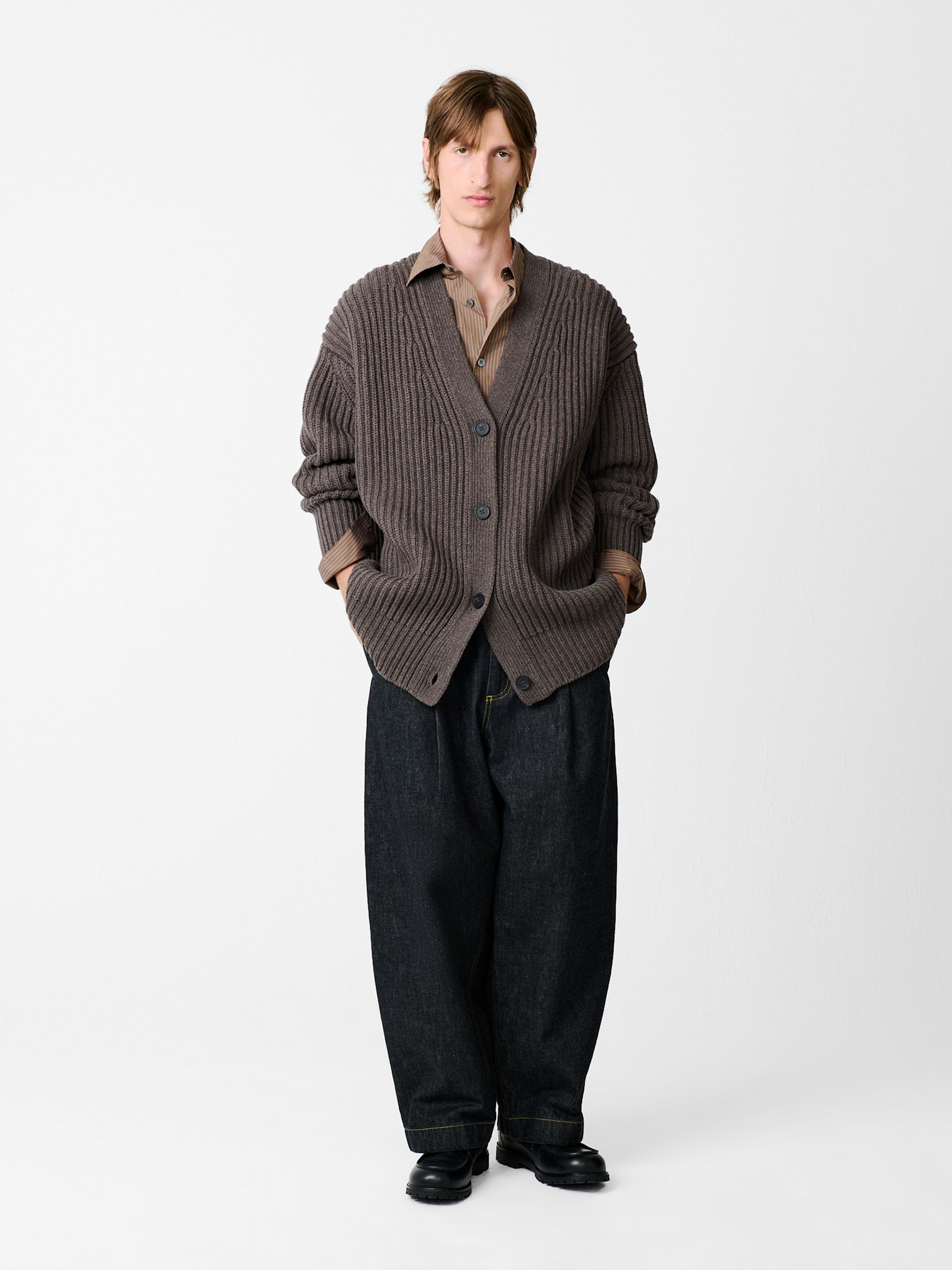 Pomona Knit in Mole - Studio Nicholson