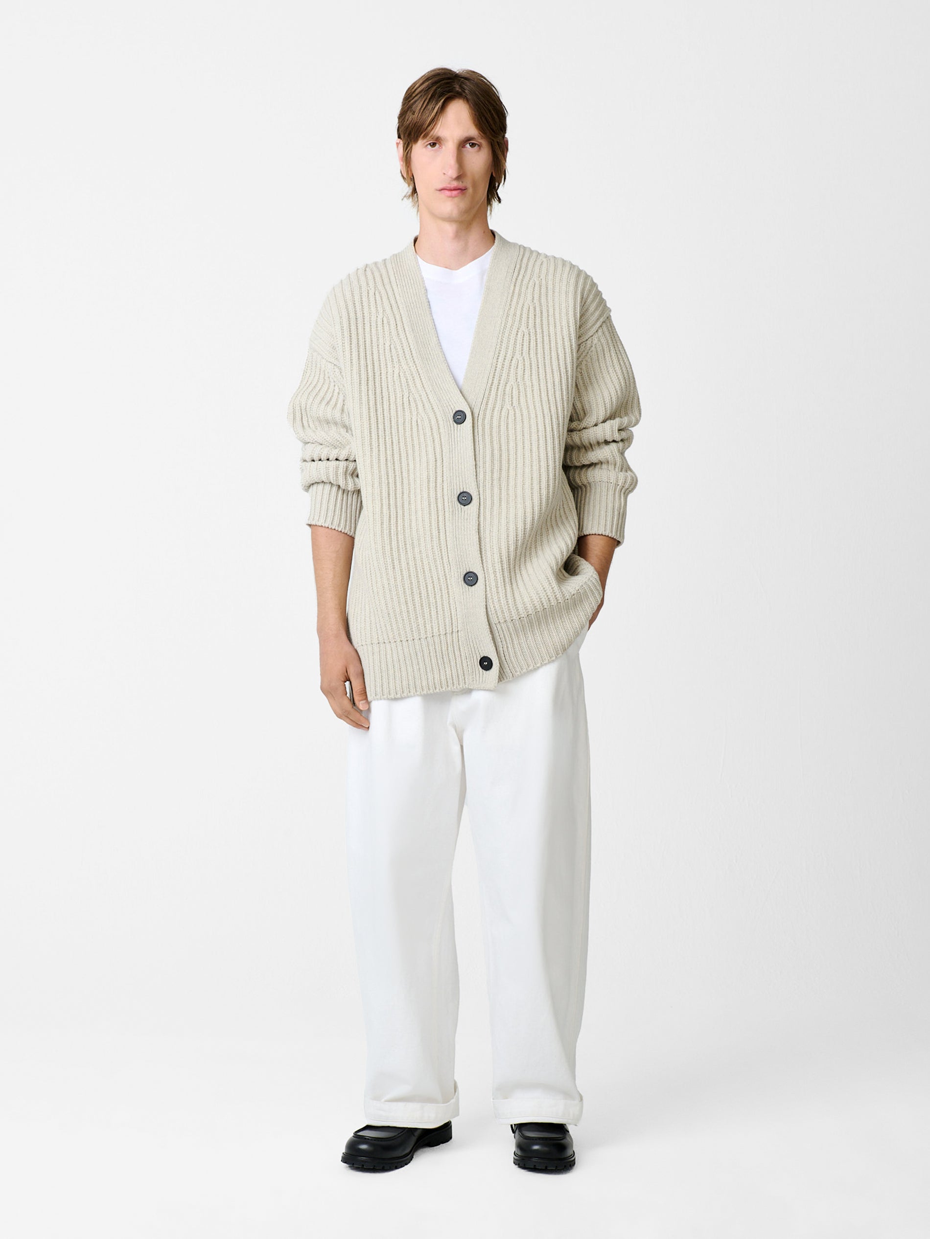 Pomona Knit in Natural - Studio Nicholson