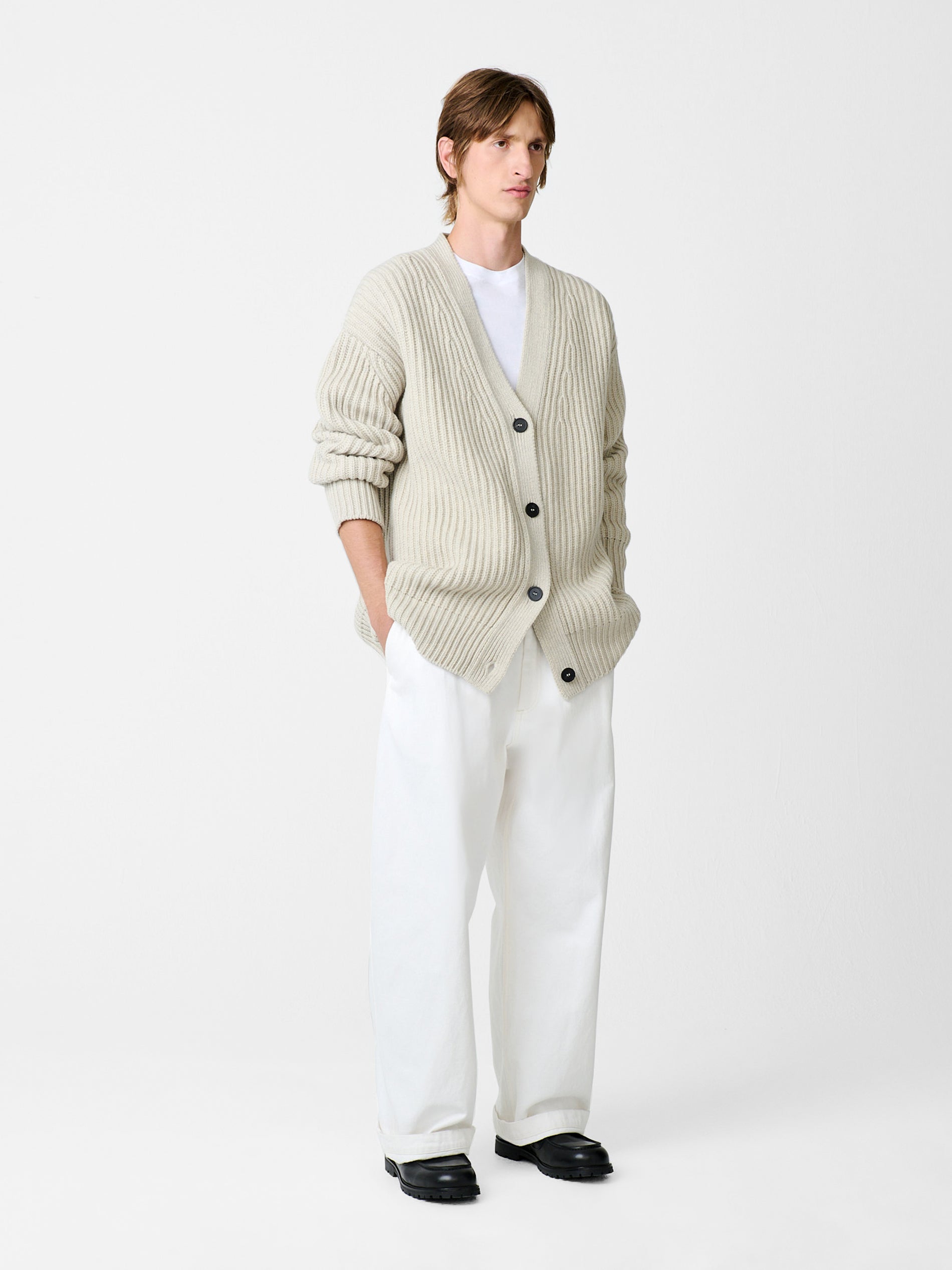 Pomona Knit in Natural - Studio Nicholson