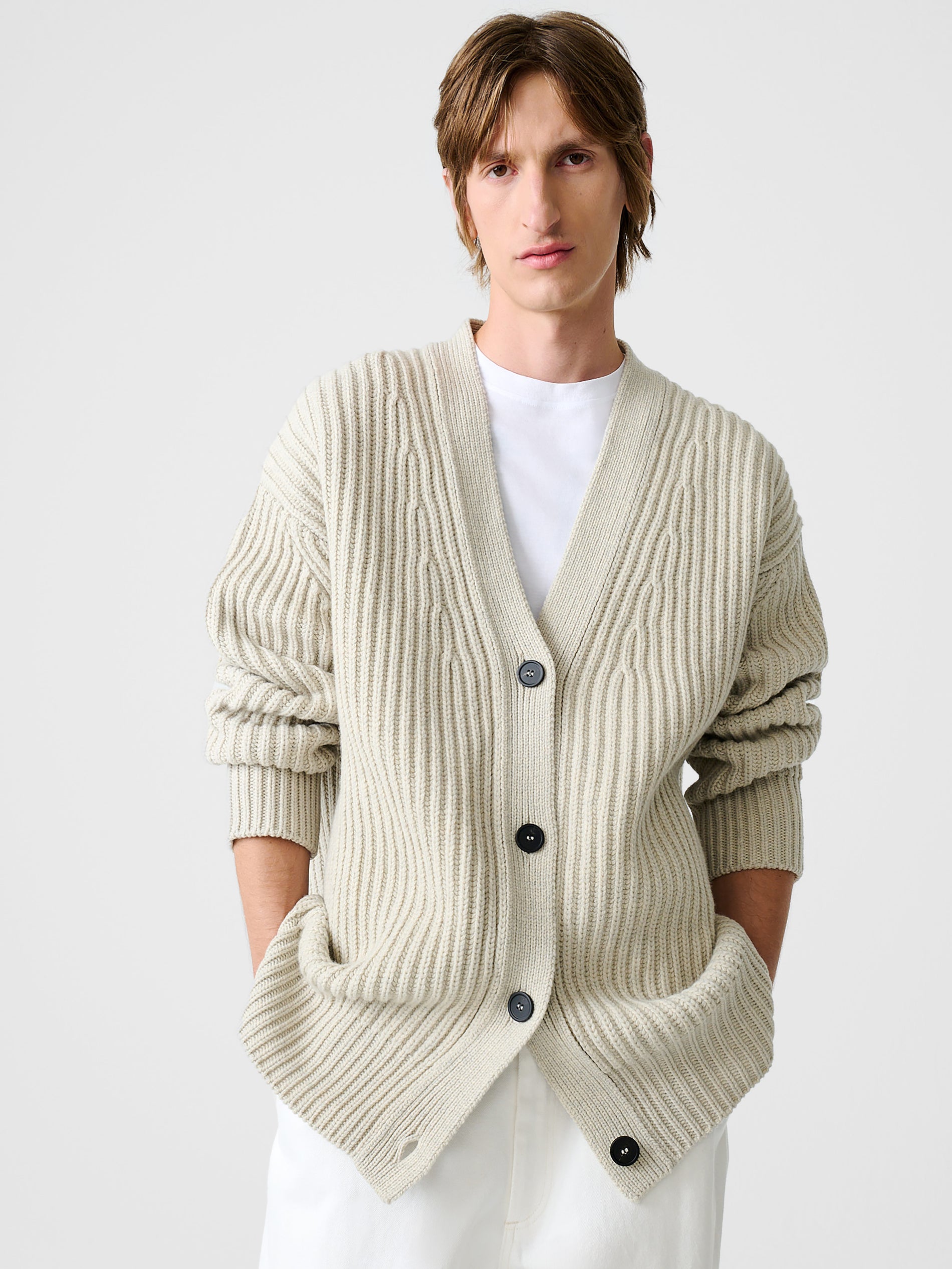 Pomona Knit in Natural - Studio Nicholson