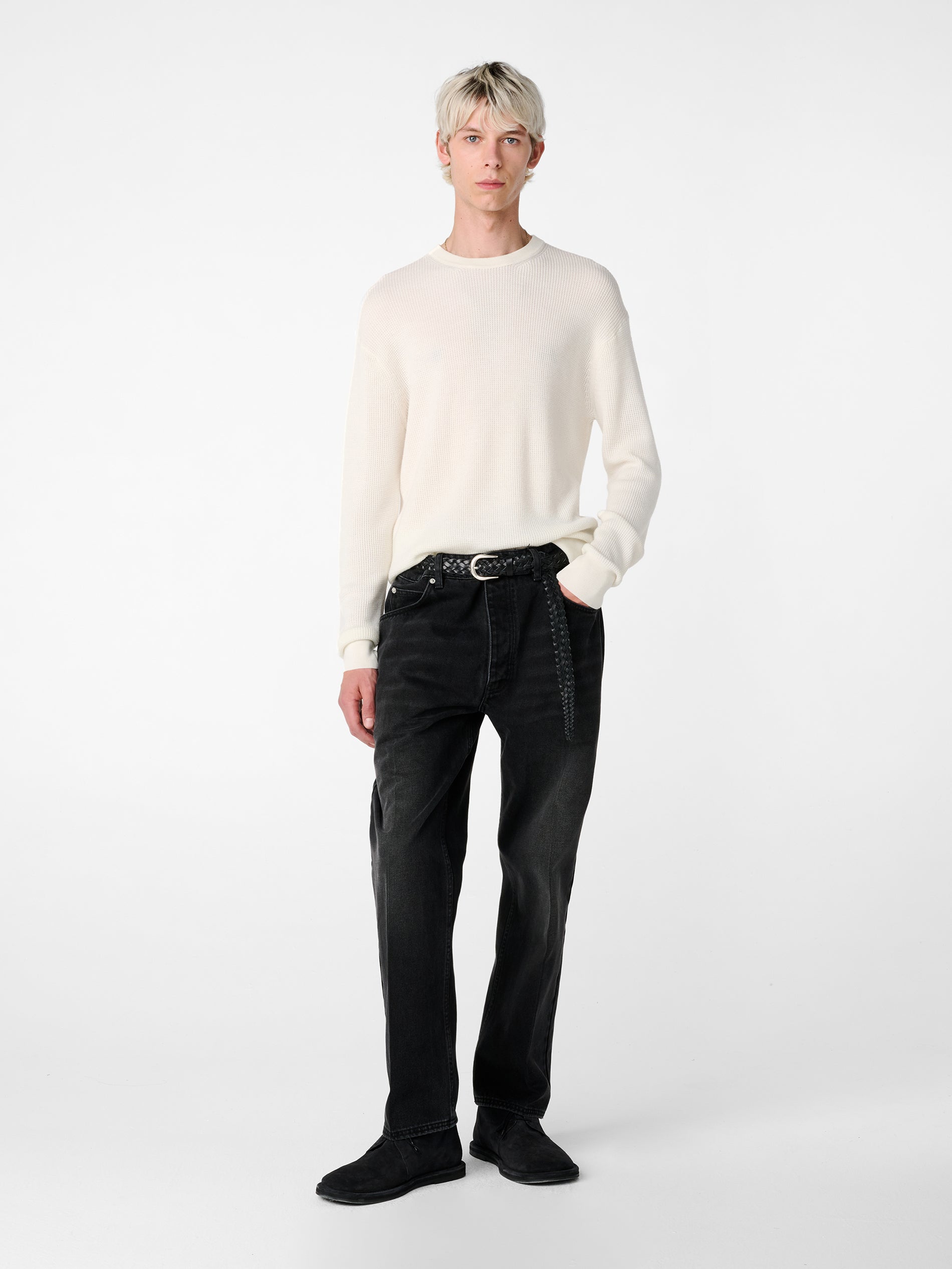 Portland Knit in Parchment - Studio Nicholson