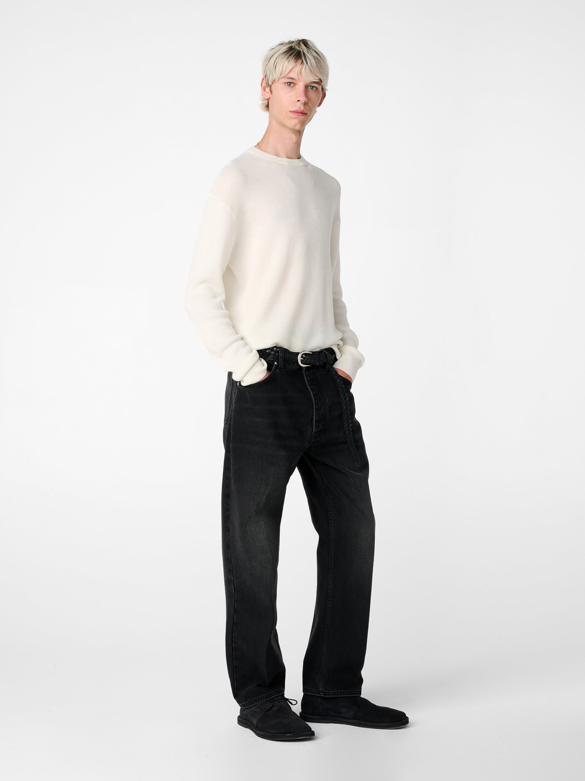 Portland Knit in Parchment - Studio Nicholson