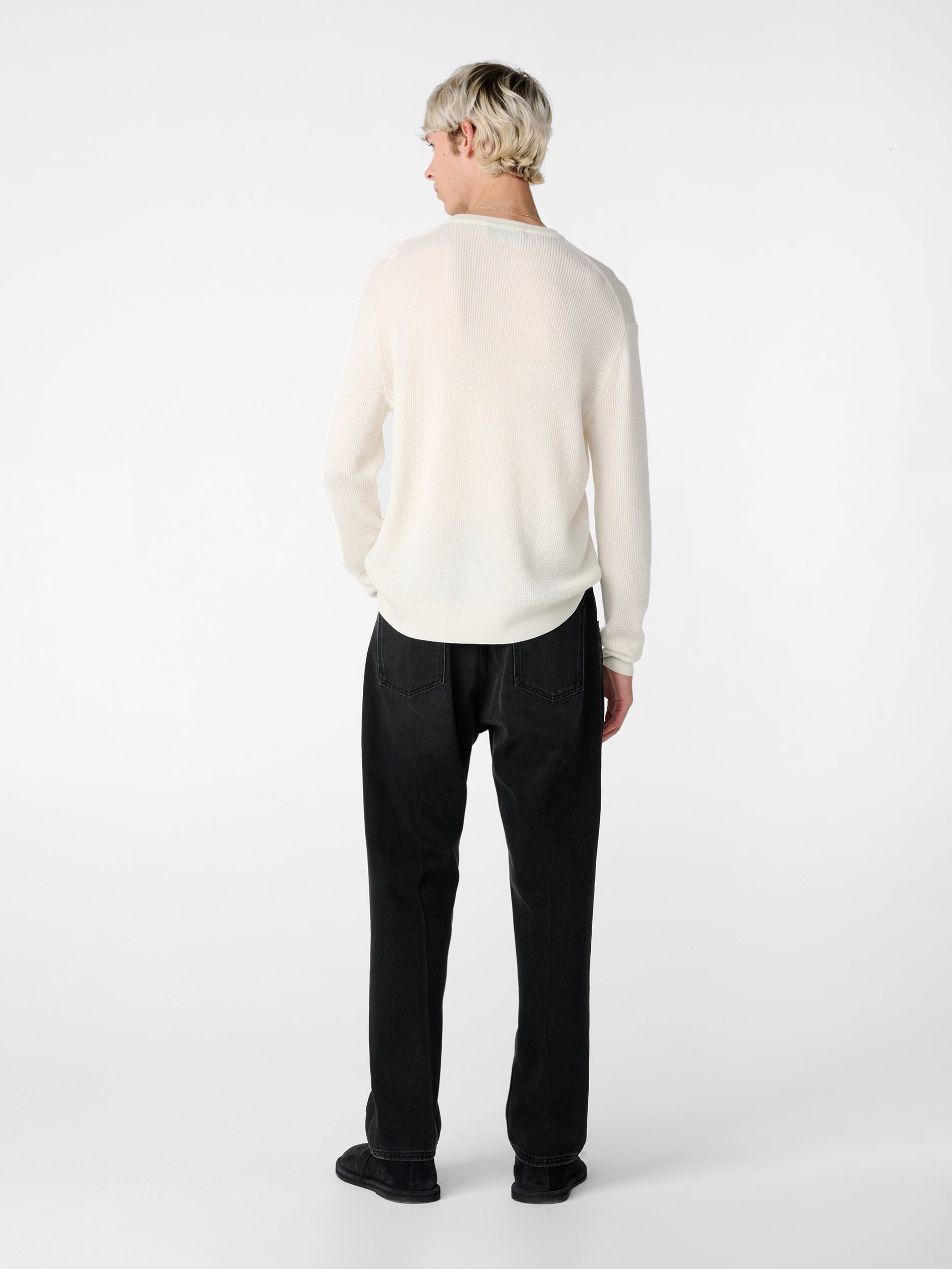 Portland Knit in Parchment - Studio Nicholson