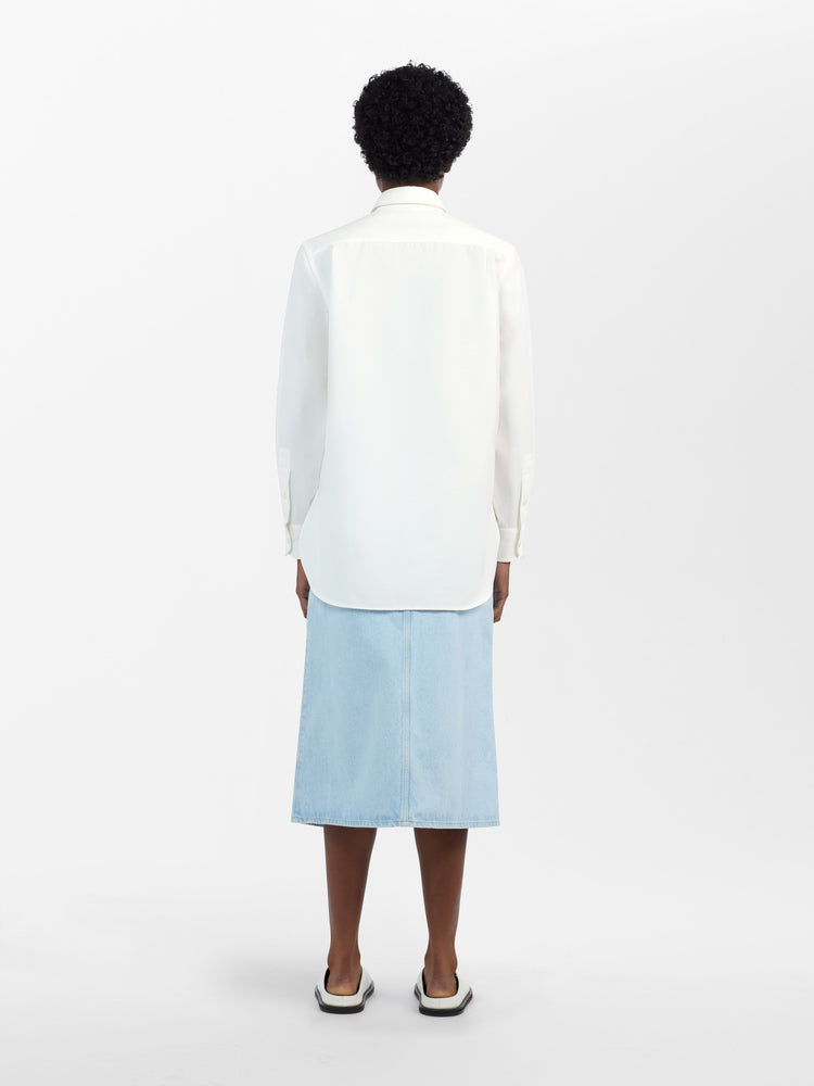 Preto Skirt in Bleach Wash