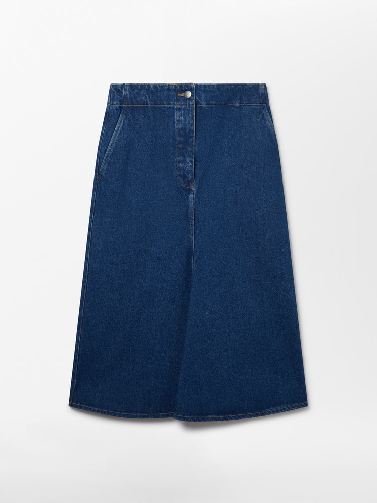 Preto Skirt in Indigo Wash