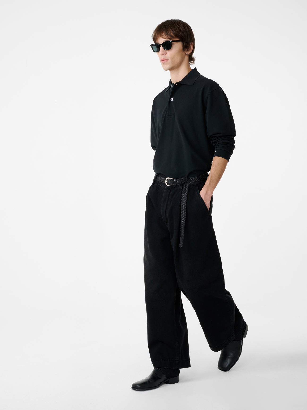 Puch Denim Pant in Washed Black - Studio Nicholson