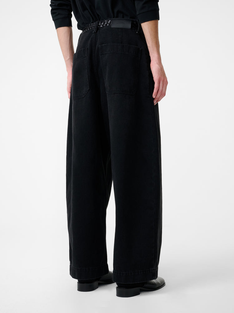 Puch Denim Pant in Washed Black