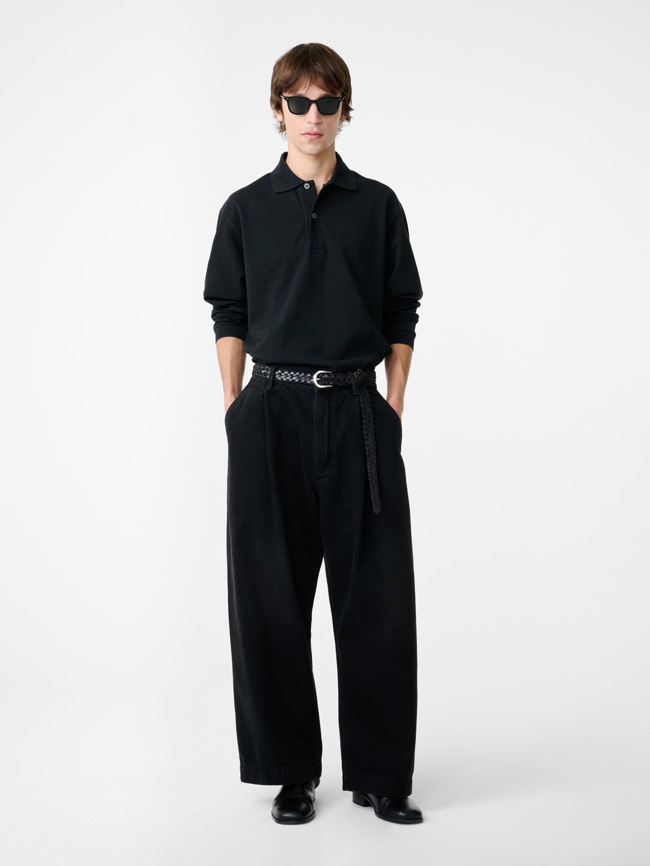 Puch Denim Pant in Washed Black - Studio Nicholson