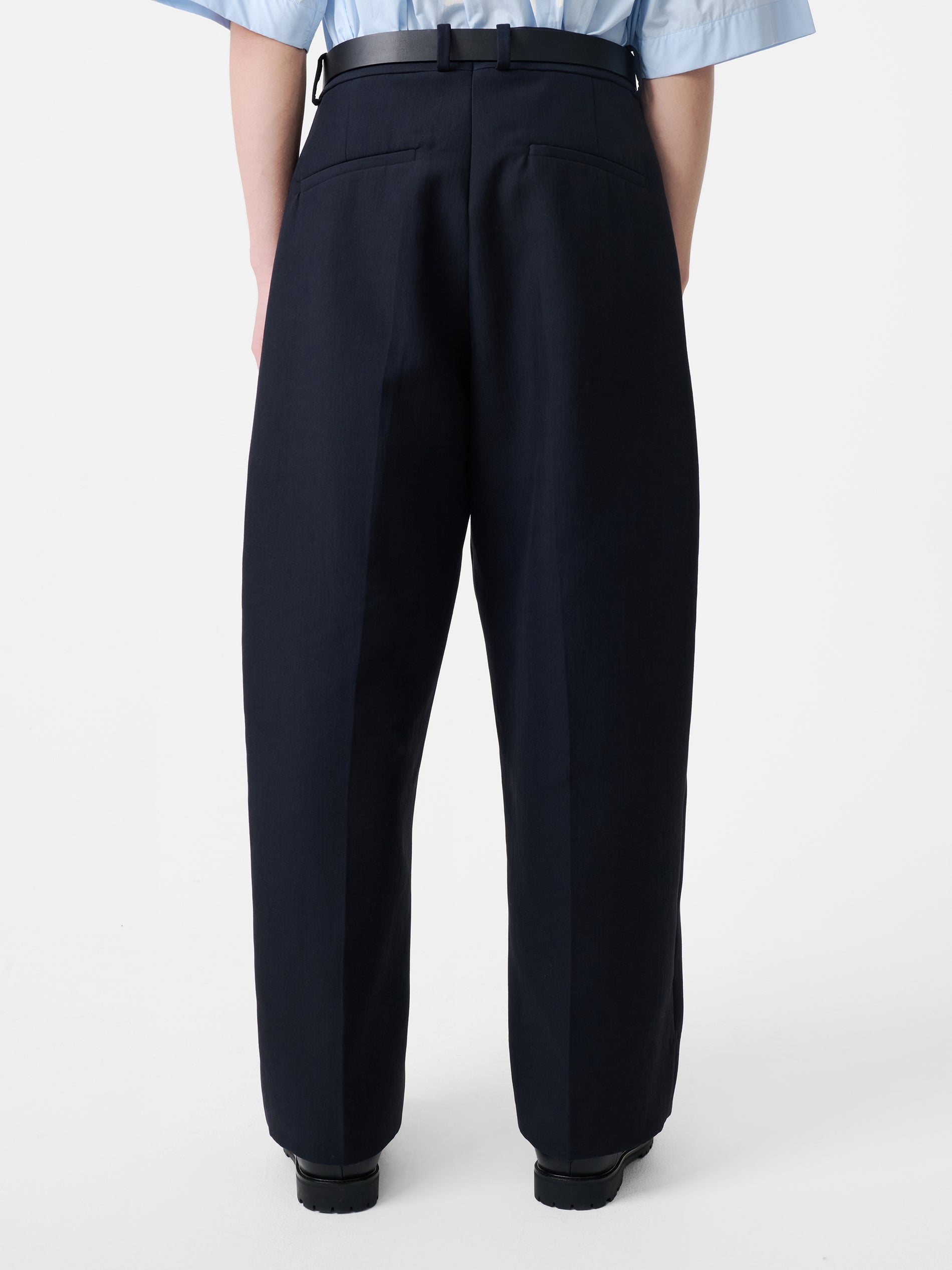 Pull Pant in Darkest Navy