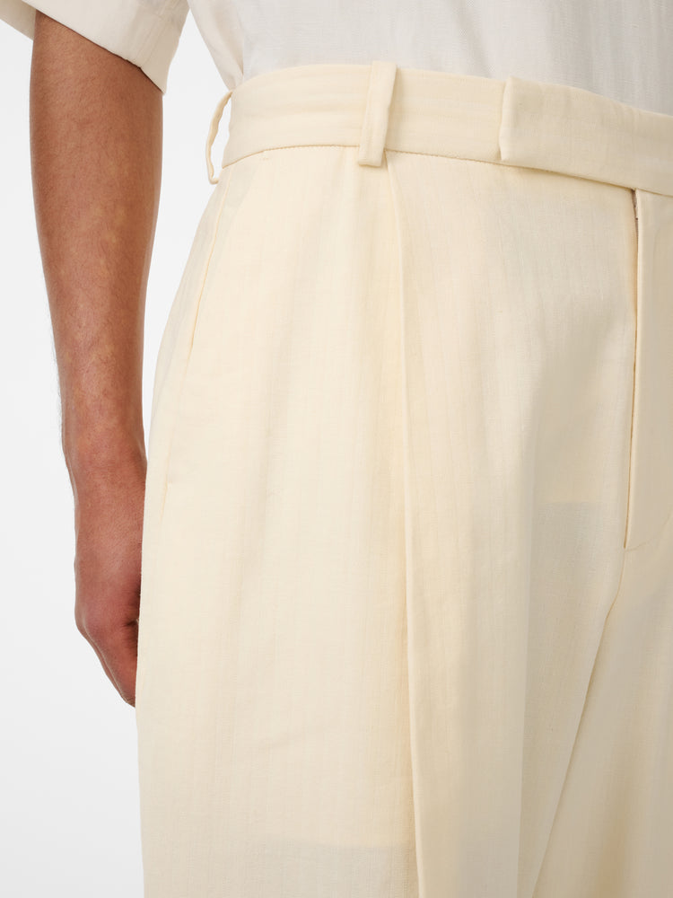 Pull Pant in Antique White - Studio Nicholson