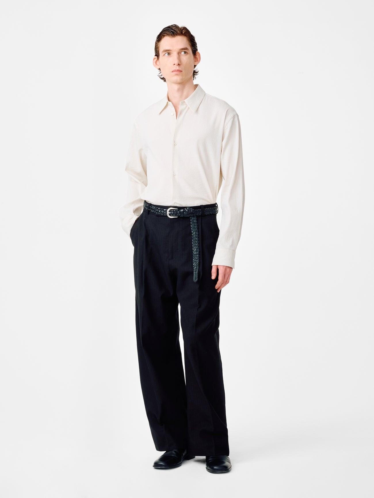 Pull Tailored Pant in Black