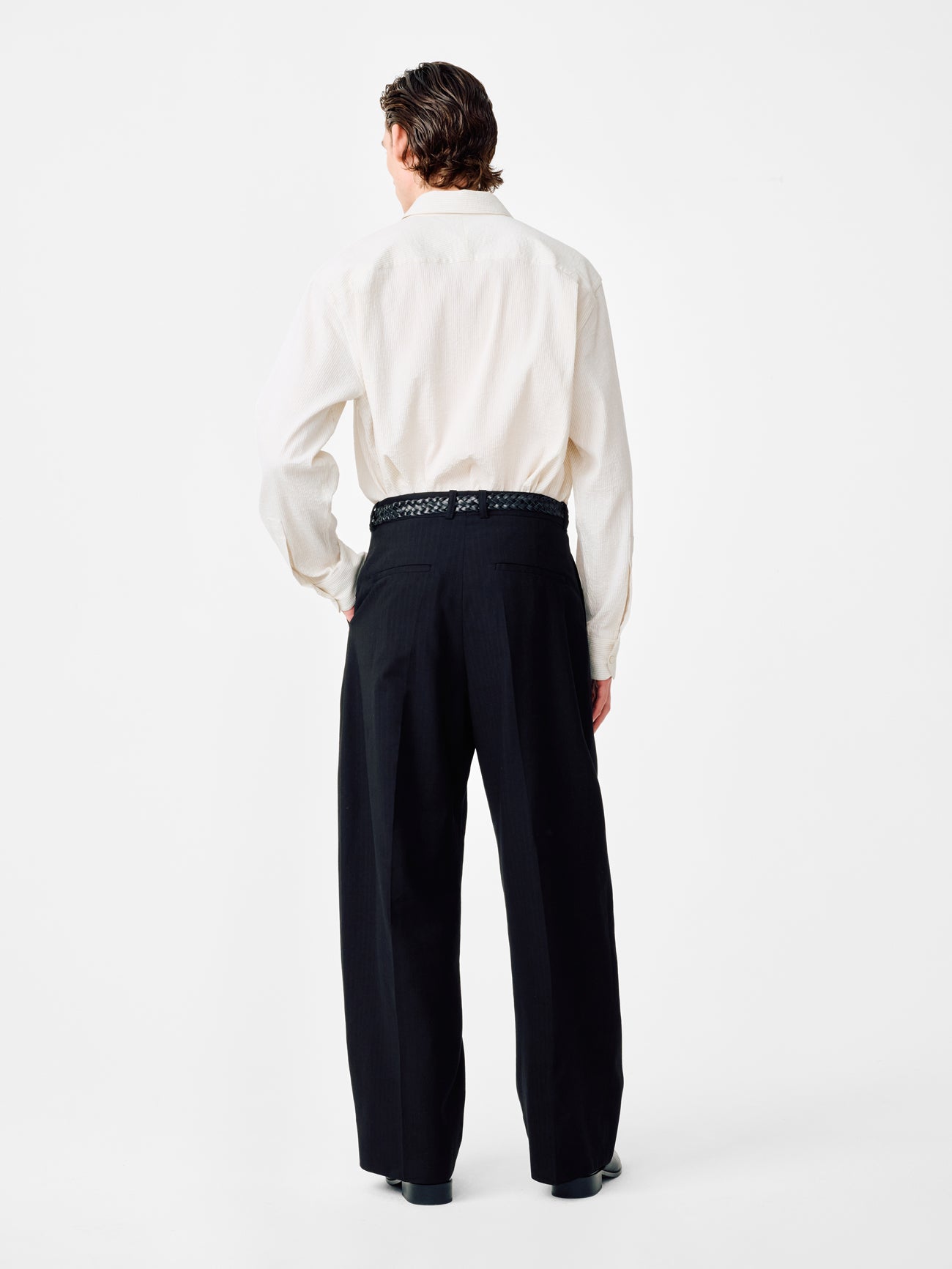 Pull Tailored Pant in Black