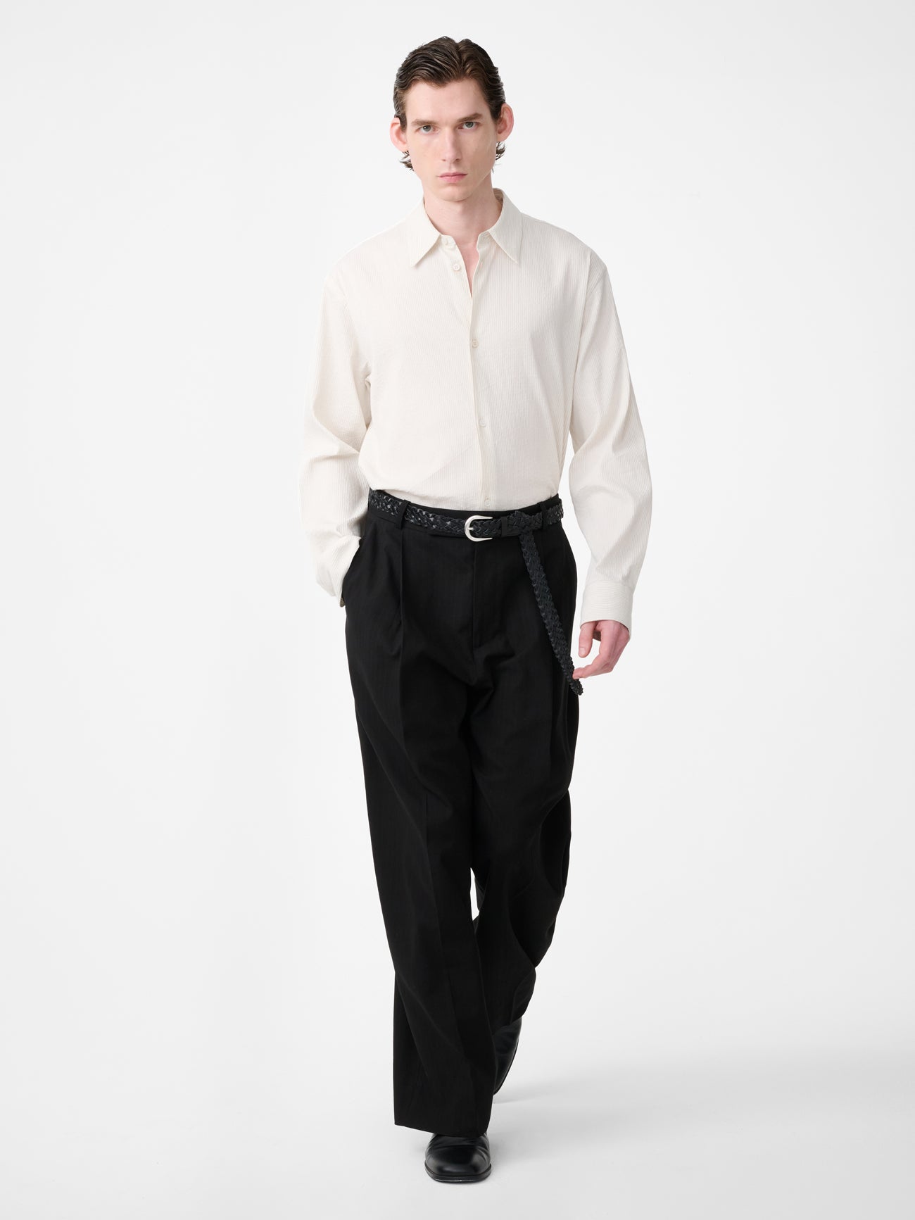 Pull Tailored Pant in Black