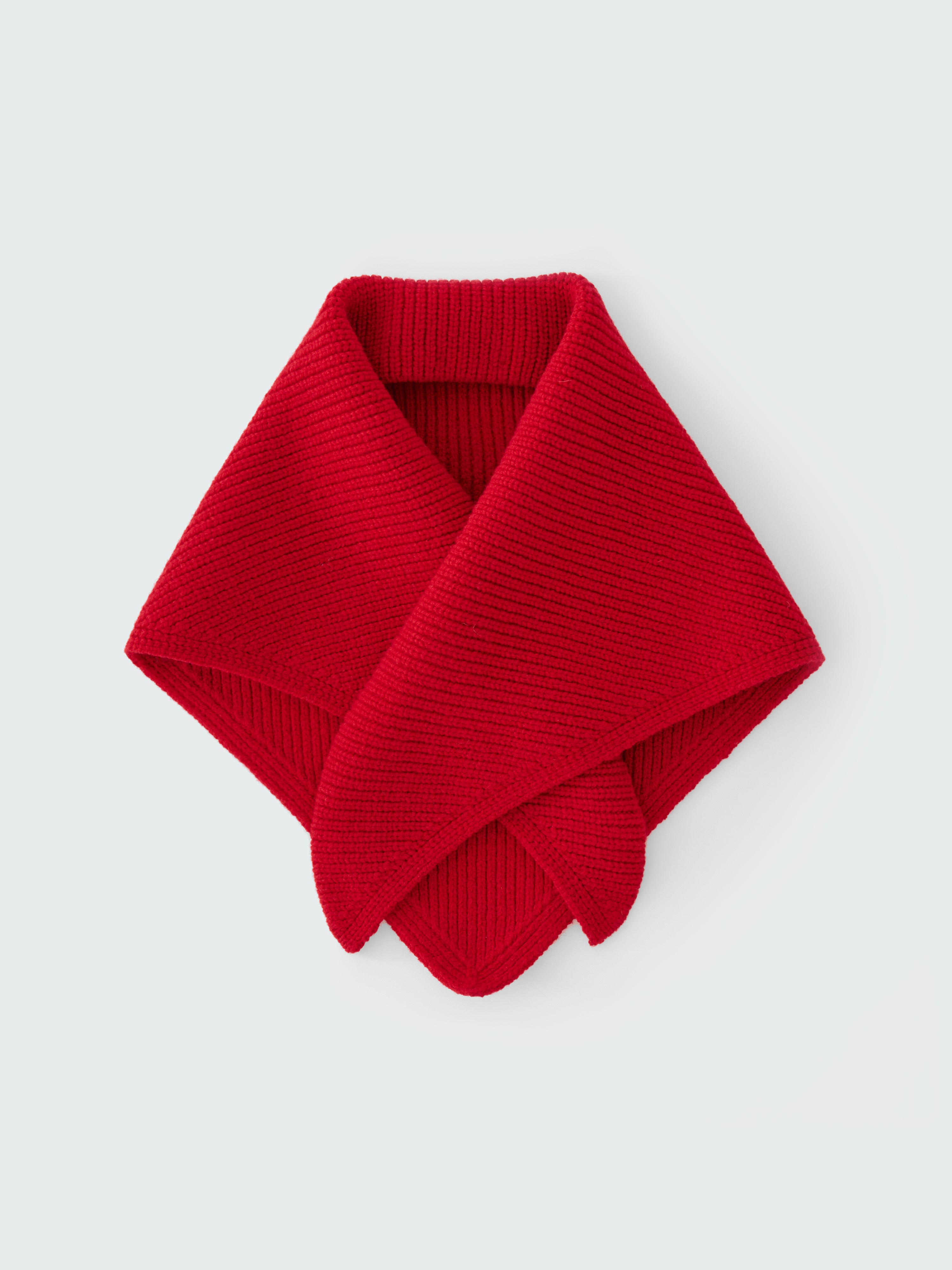 Pythagoras Scarf in Crimson– Studio Nicholson