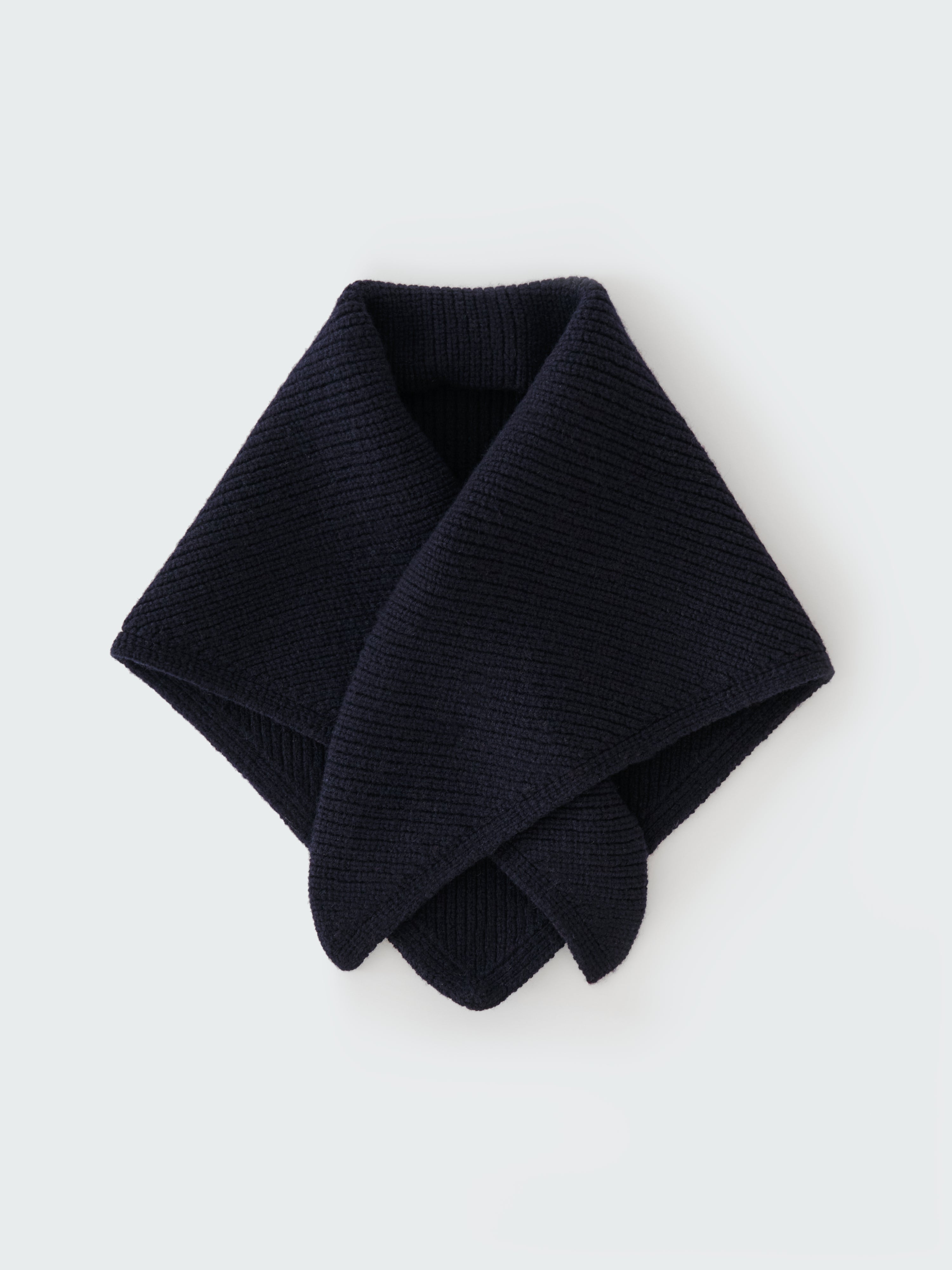 Pythagoras Scarf in Darkest Navy– Studio Nicholson