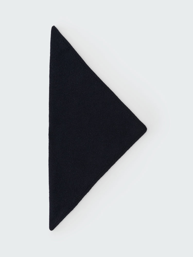 Pythagoras Scarf in Darkest Navy