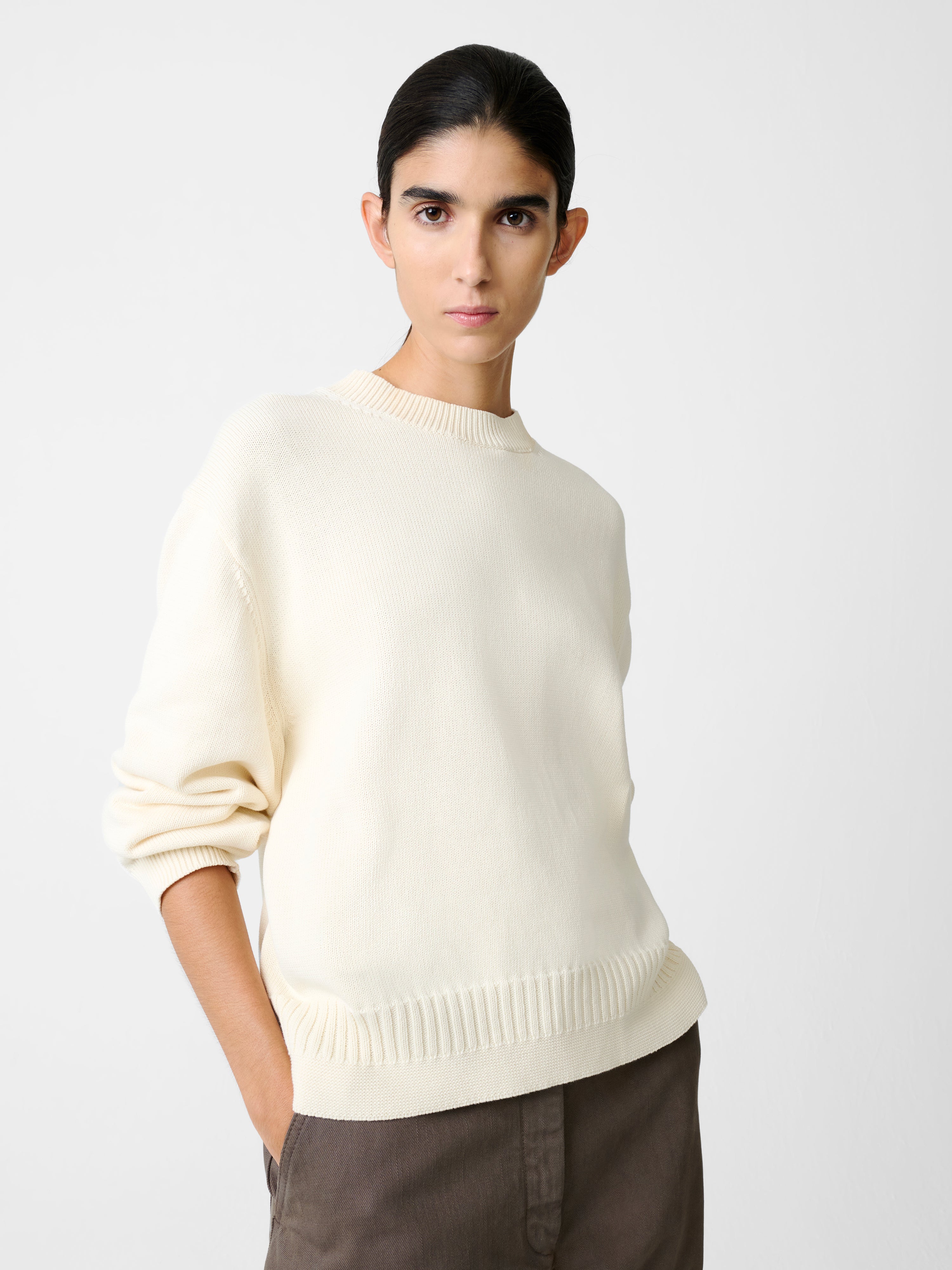 【STUDIO NICHOLSON】BIG KNIT JUMPER SIRIOSNW-