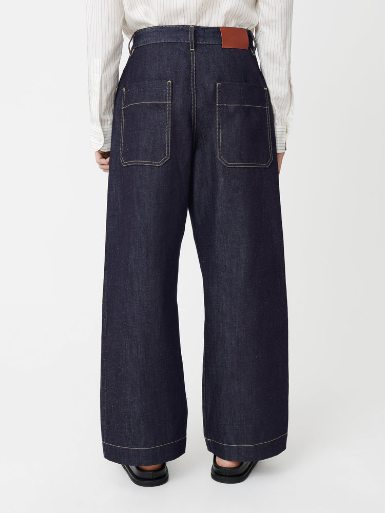 Pyad Denim Pant in Raw Indigo