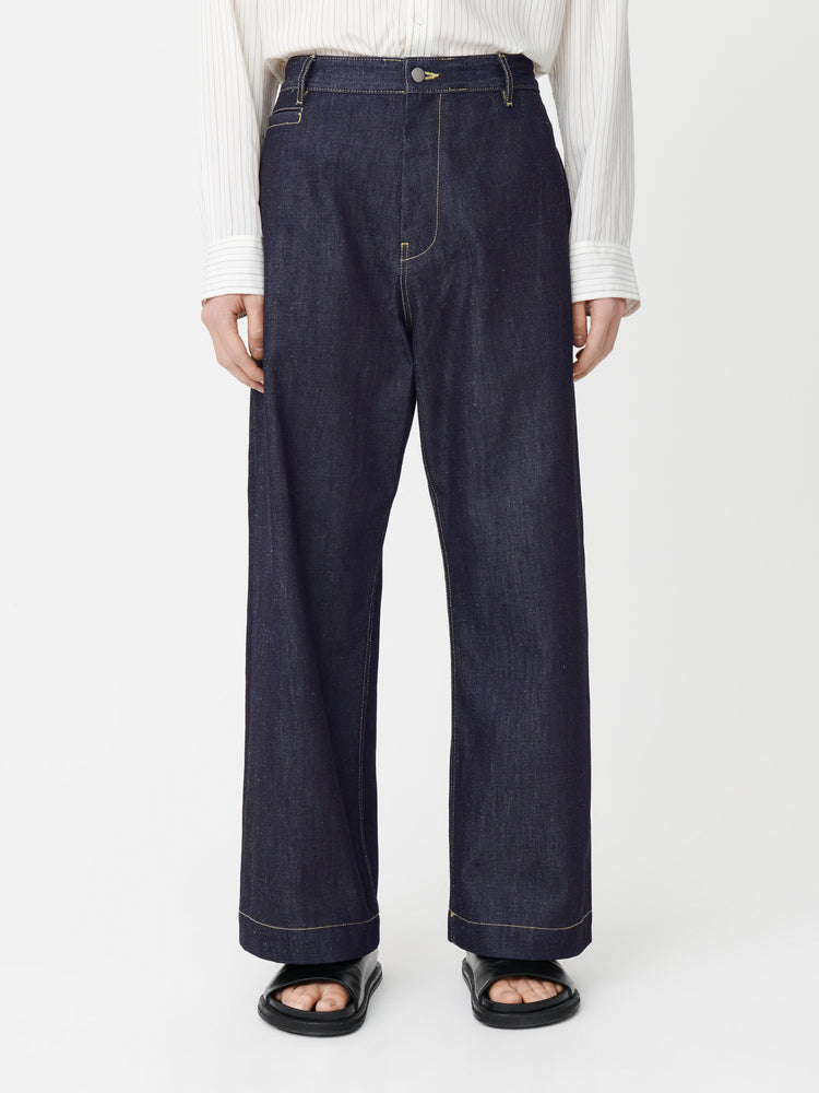 Pyad Denim Pant in Raw Indigo