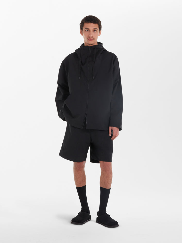 Rausu Coat in Black