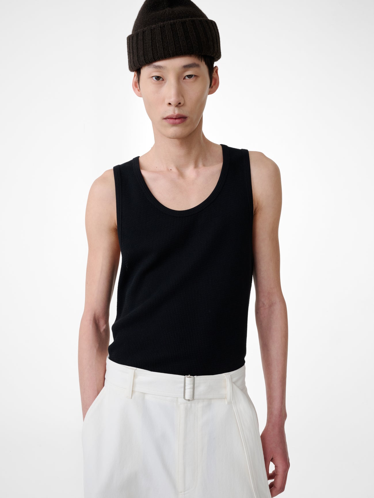 Razim Jersey in Black - Studio Nicholson
