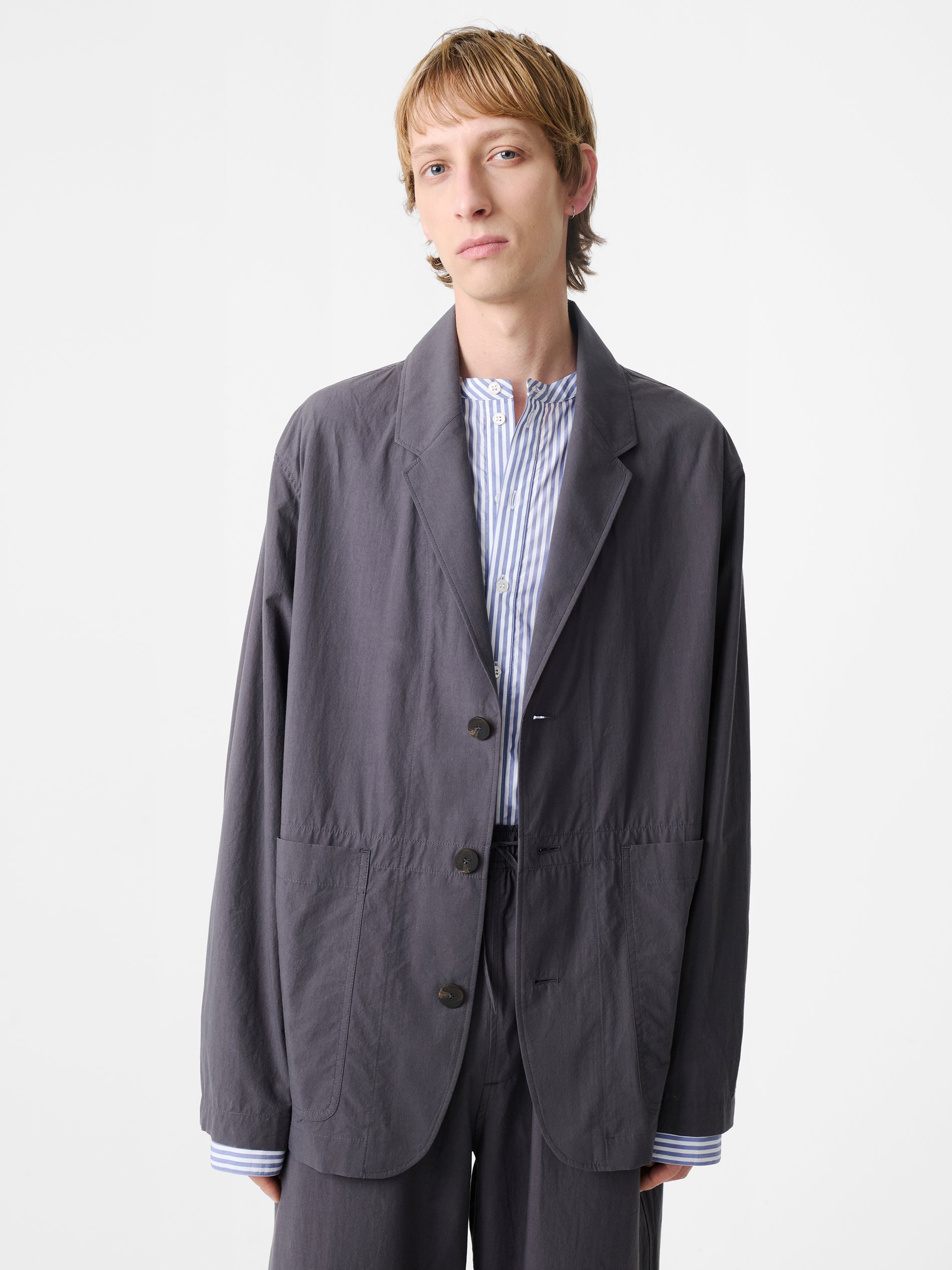 Reale Jacket in Thunder - Studio Nicholson