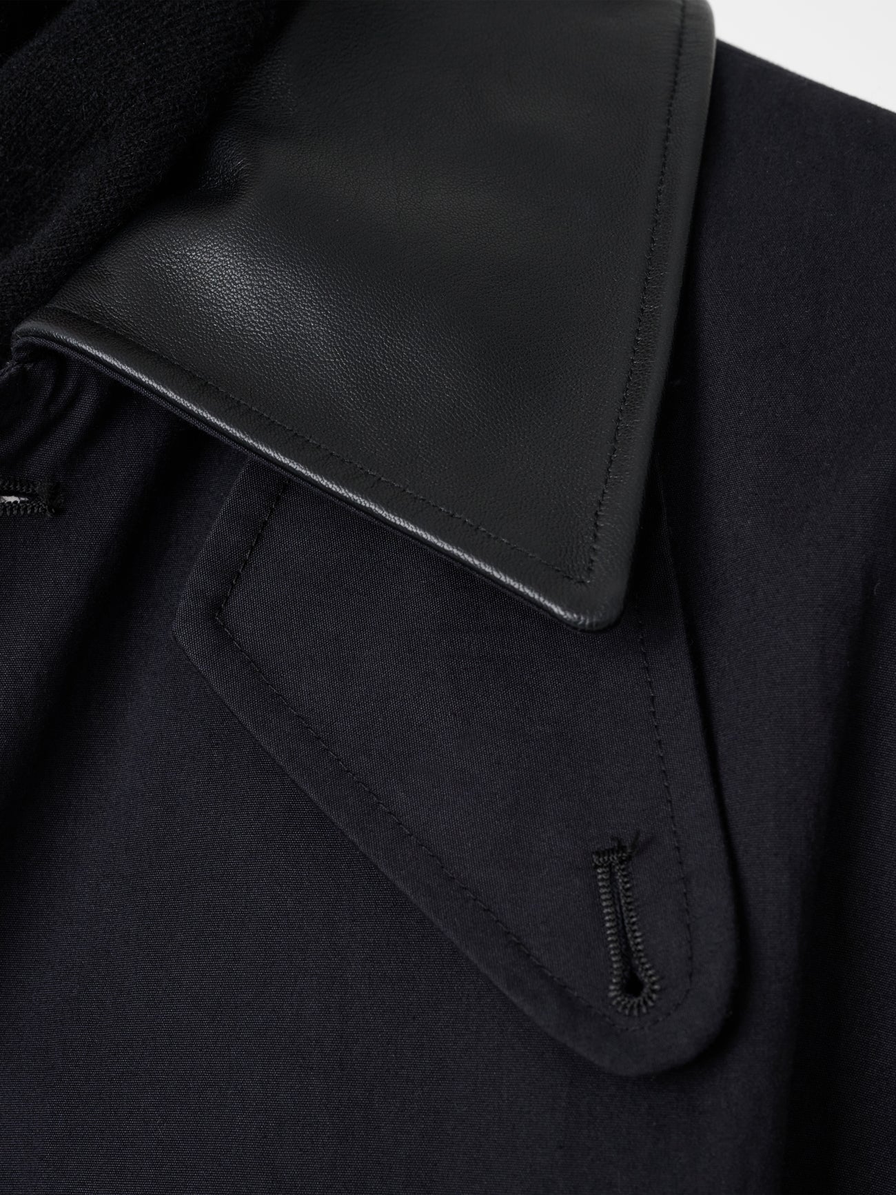 Revere Trench Coat in Darkest Navy