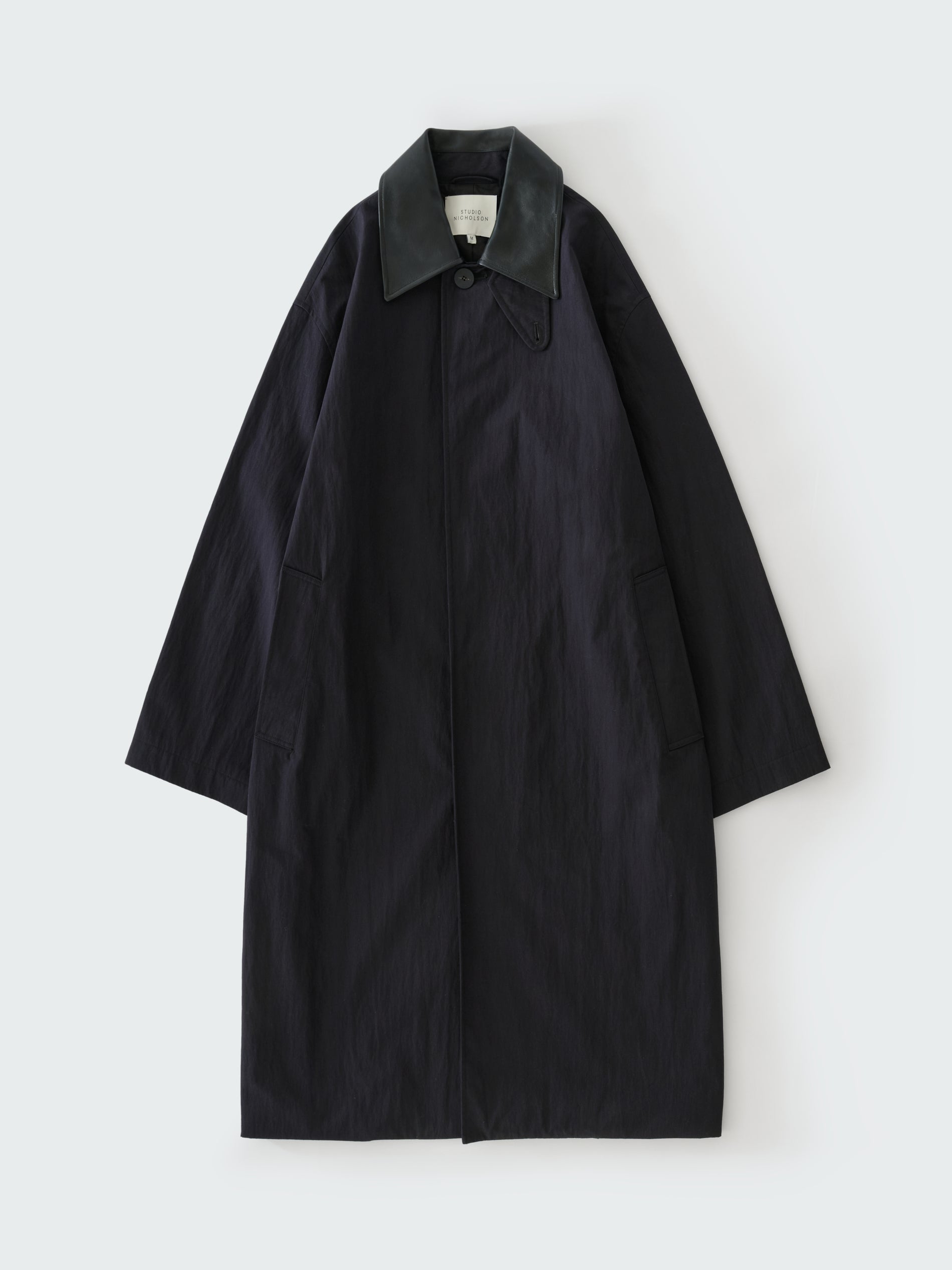 Revere Trench Coat in Darkest Navy